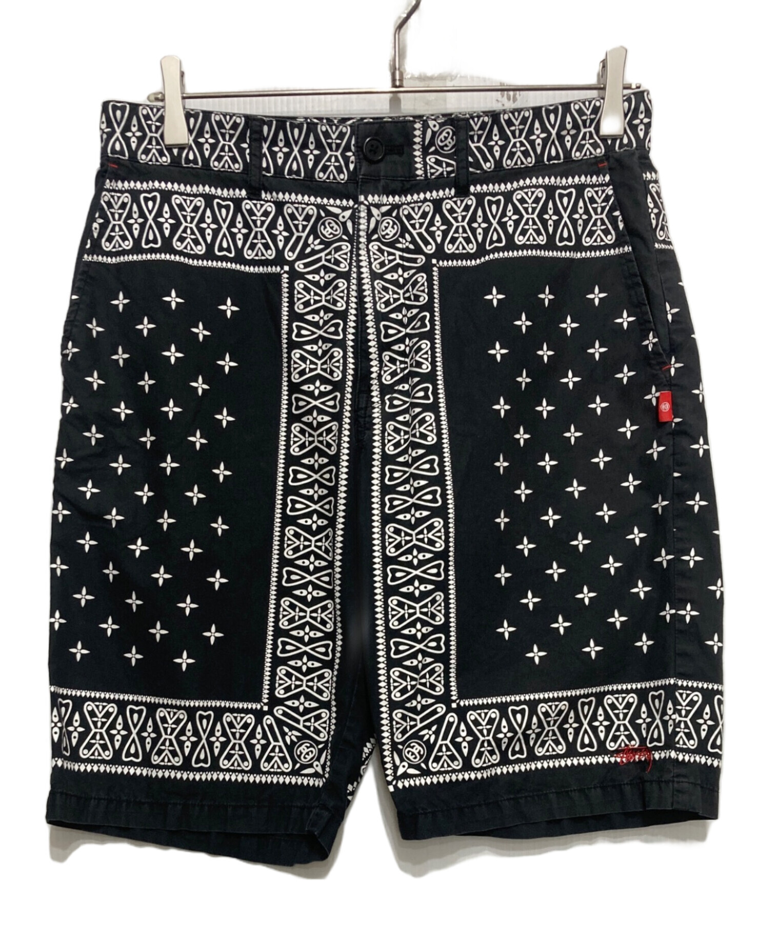 中古・古着通販】stussy (ステューシー) バンダナ柄ショートパンツ