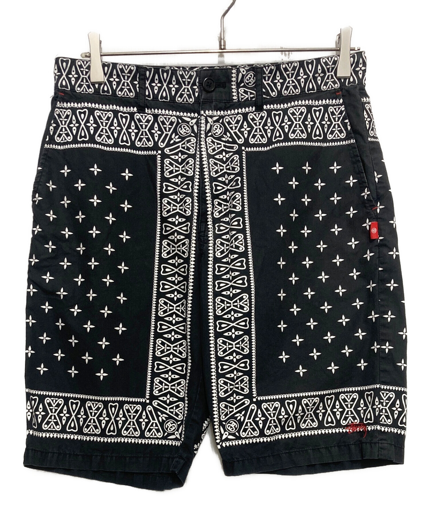 中古・古着通販】stussy (ステューシー) バンダナ柄ショートパンツ