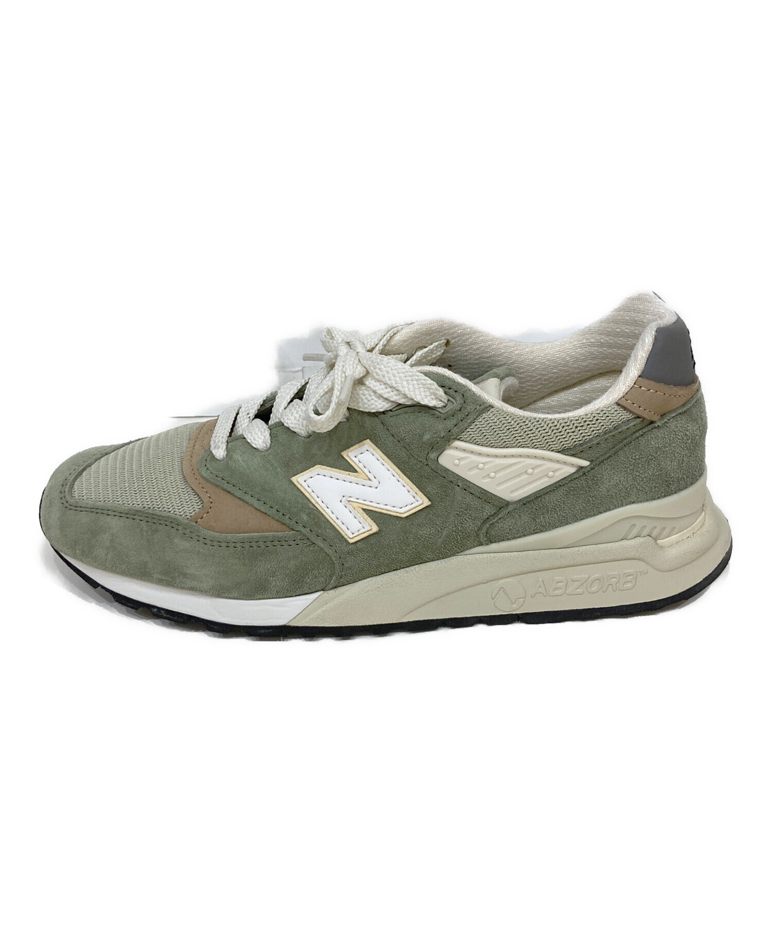 中古・古着通販】NEW BALANCE (ニューバランス) 998 グリーン サイズ
