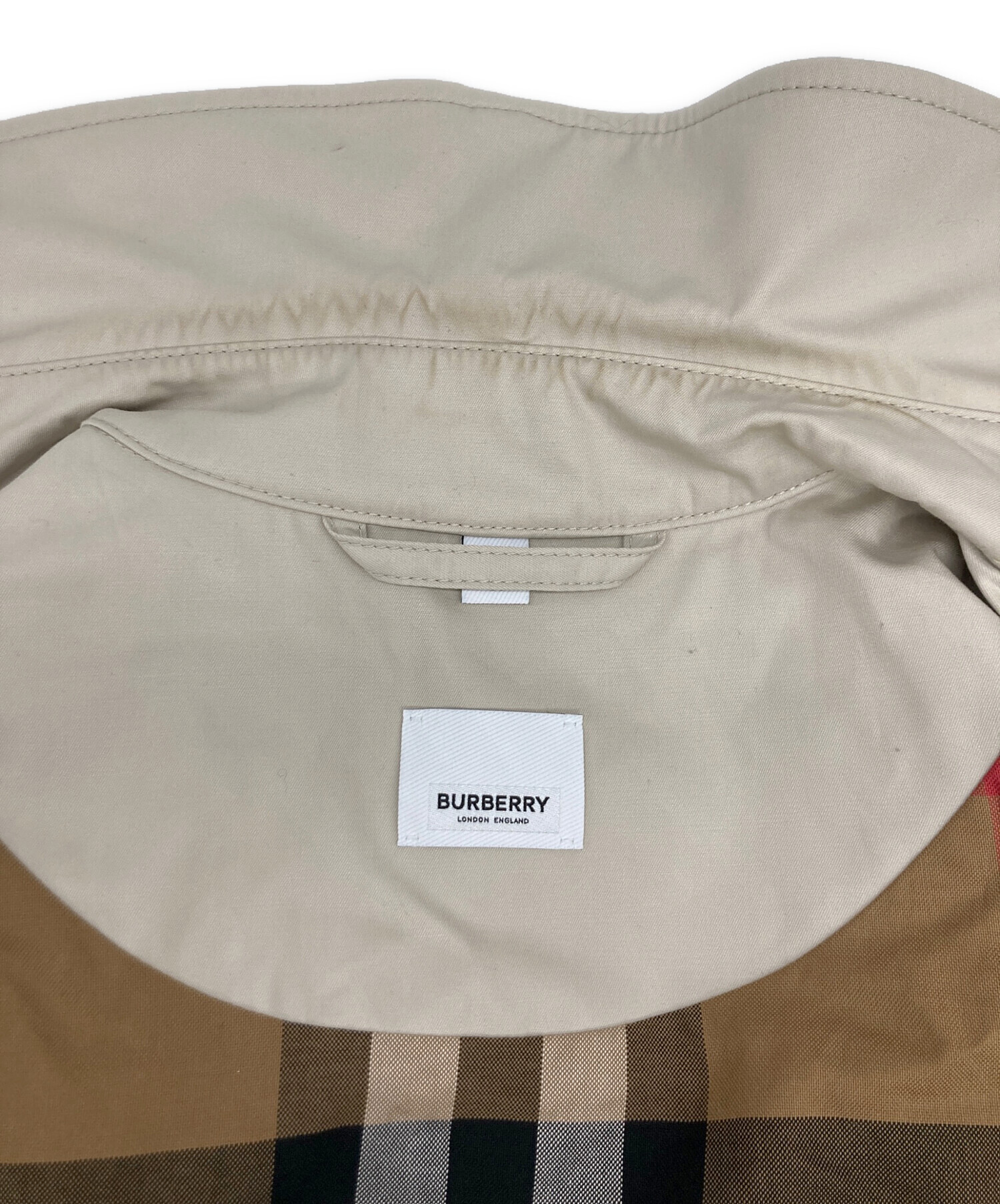 中古・古着通販】BURBERRY (バーバリー) BROCKHAM LONG 裏メガチェック