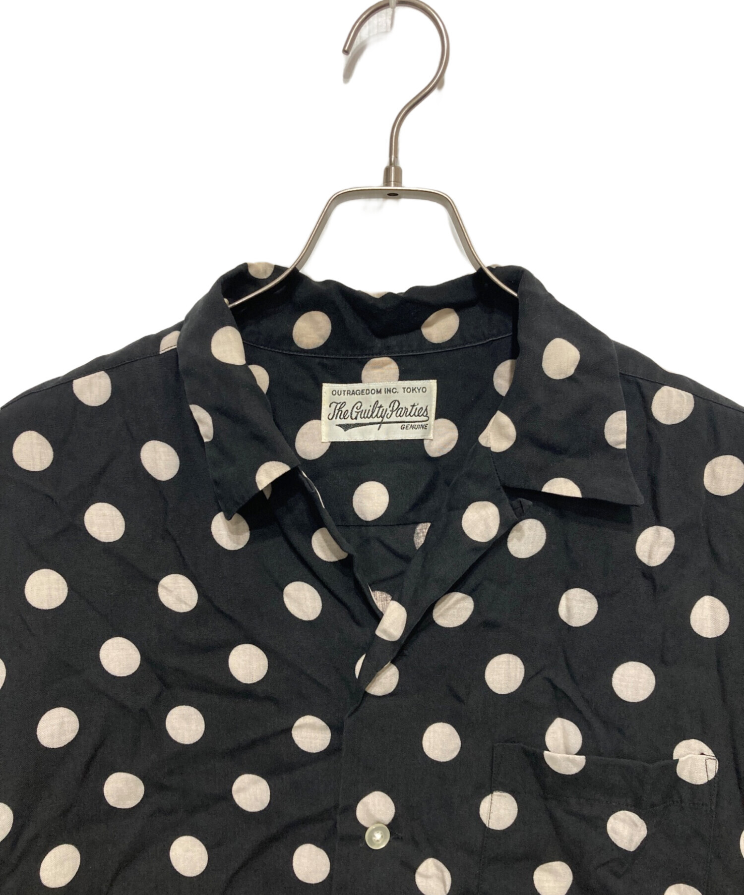 中古・古着通販】WACKO MARIA (ワコマリア) ドットオープンカラー