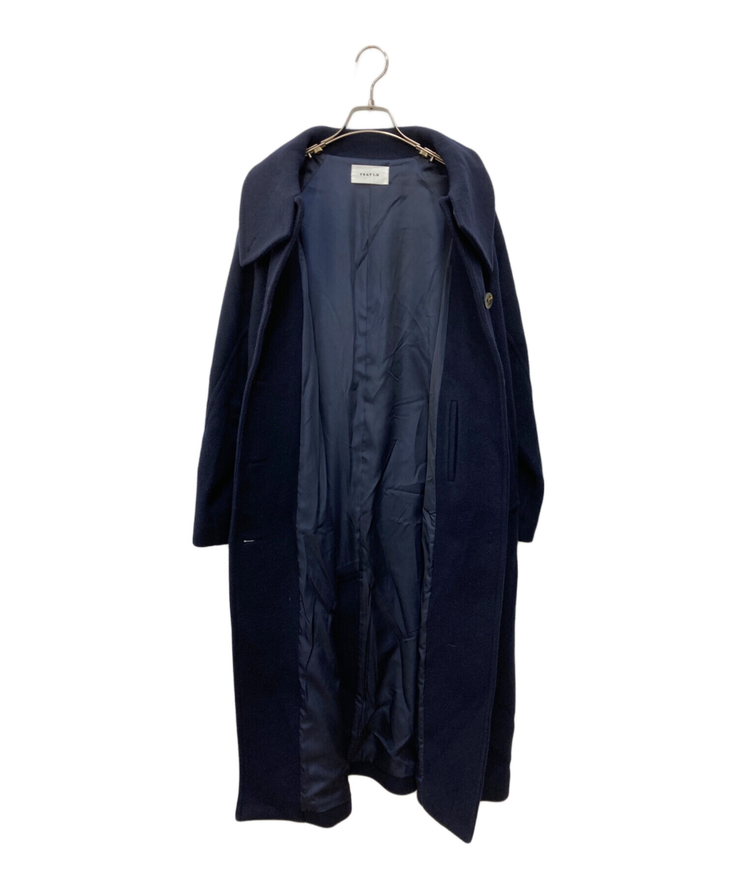 中古・古着通販】FRAY ID (フレイ アイディー) バルマカンロングコート
