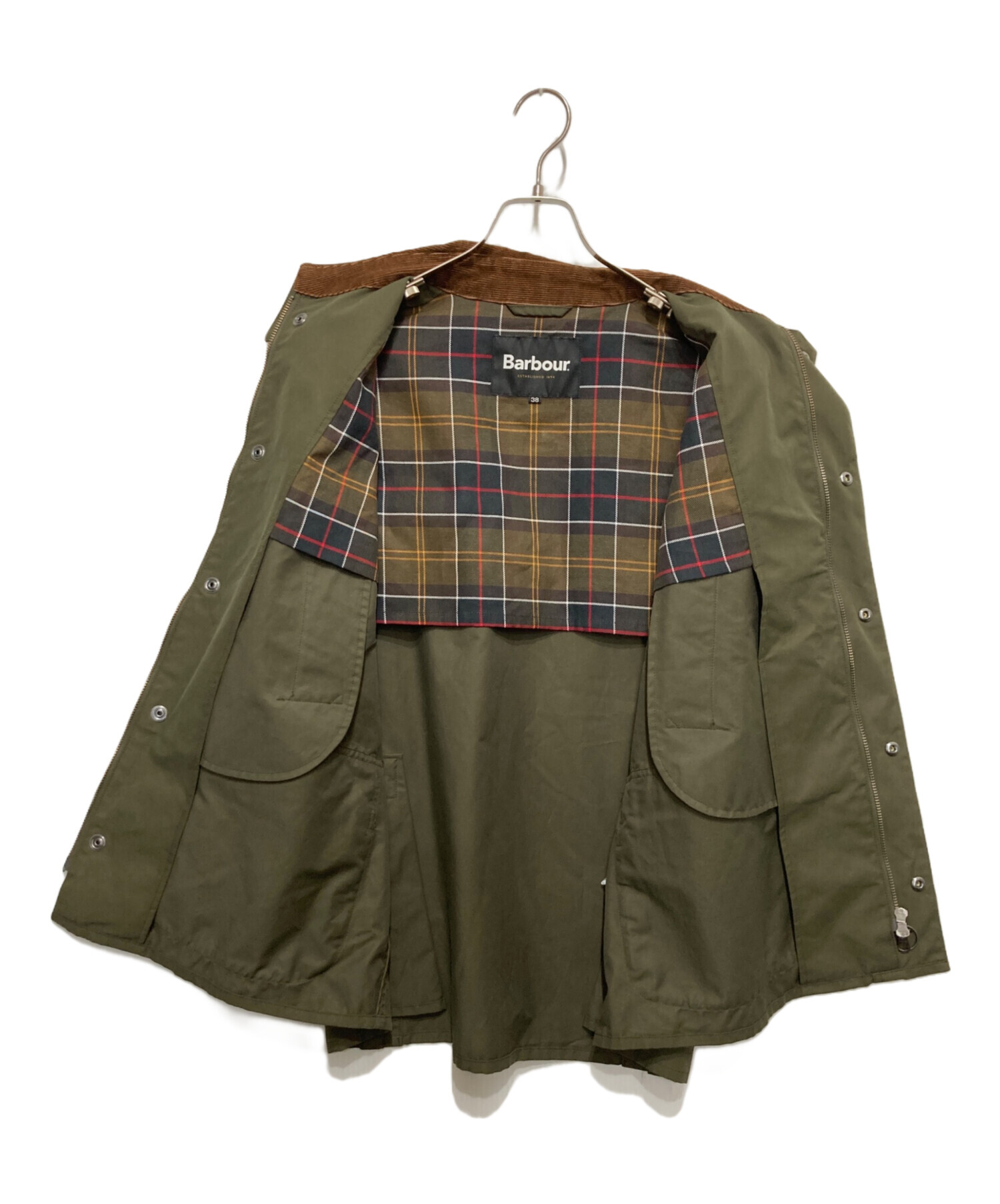 中古・古着通販】Barbour (バブアー) 別注BeDALEVEST グリーン サイズ 