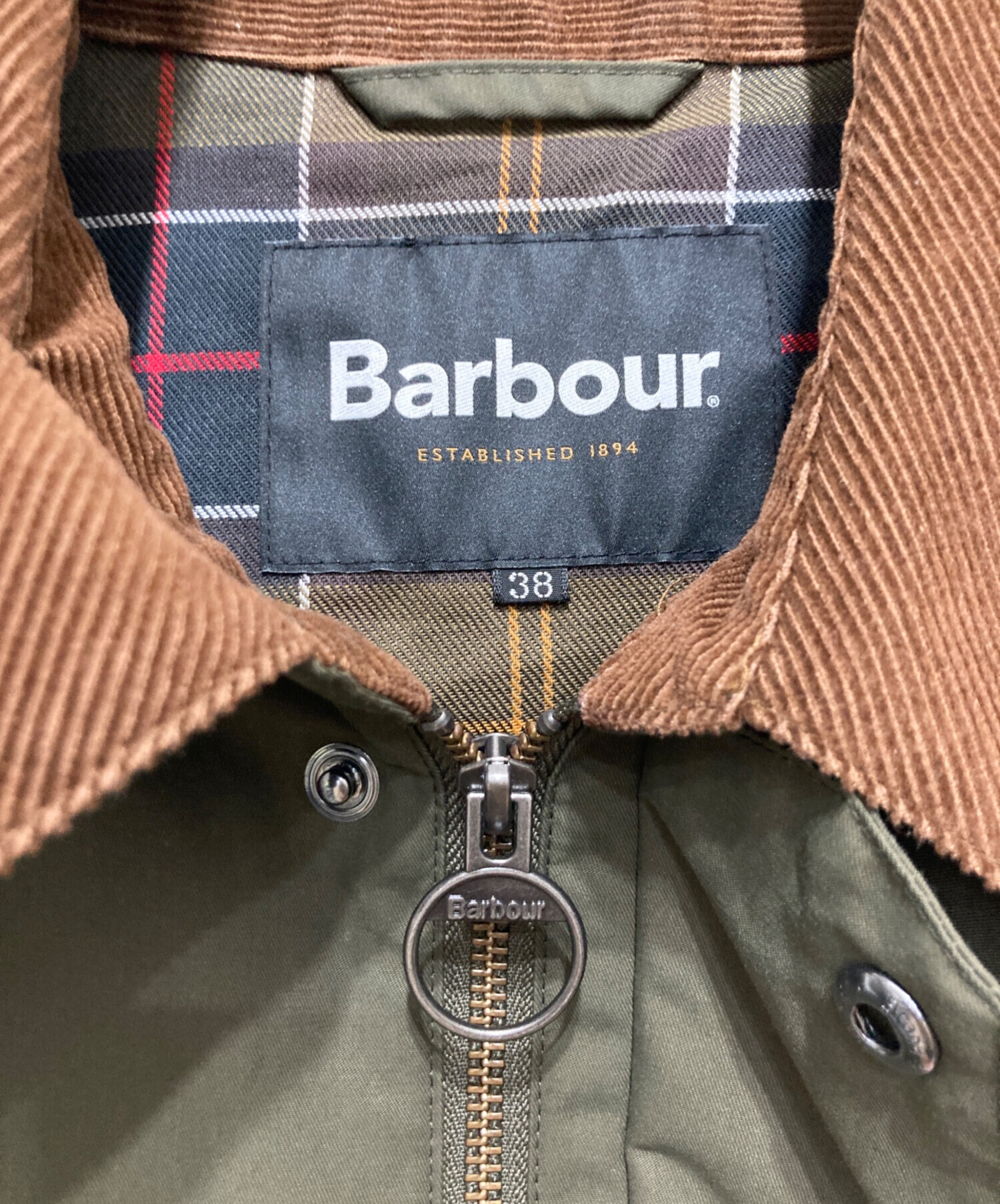 中古・古着通販】Barbour (バブアー) 別注BeDALEVEST グリーン サイズ 