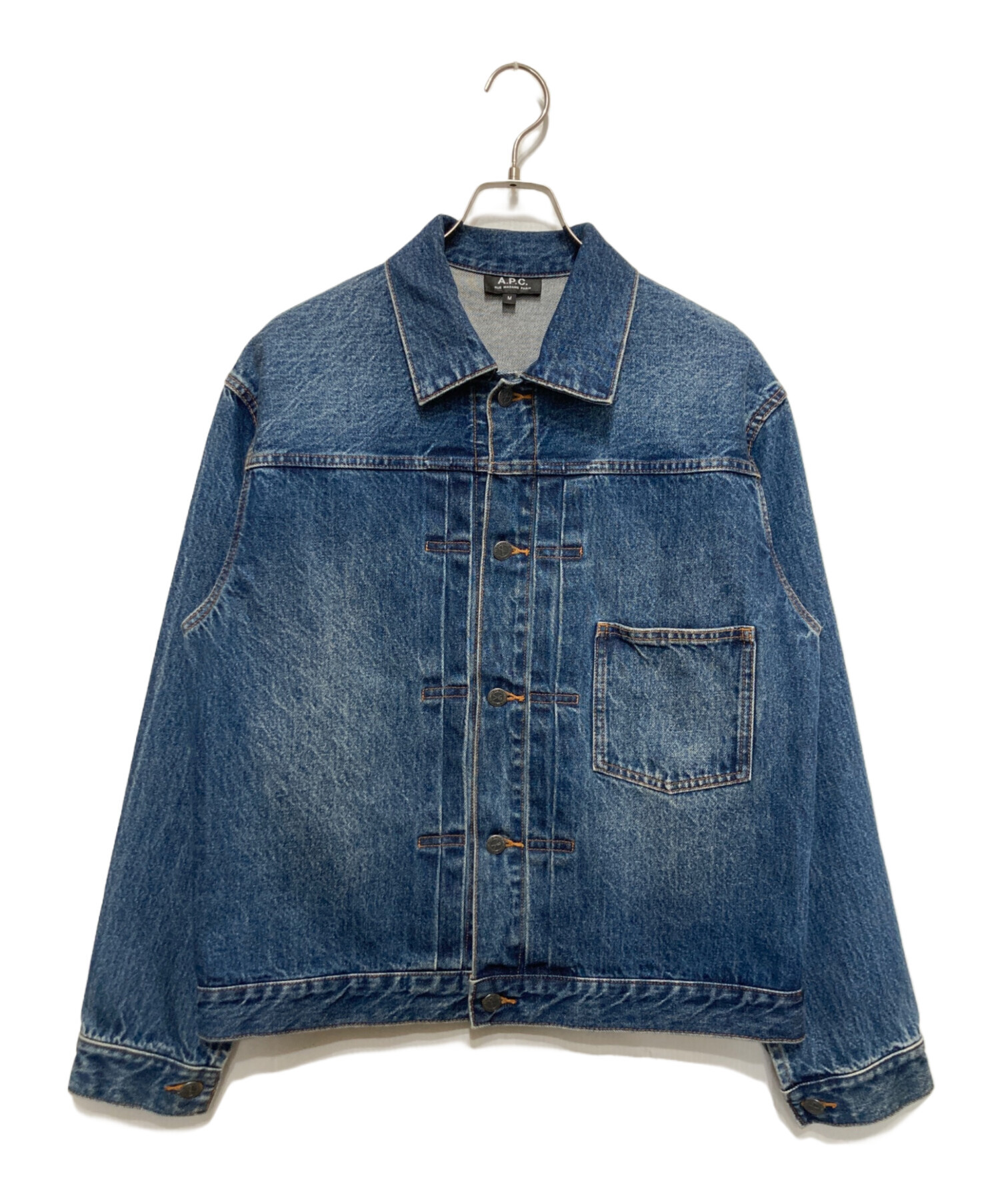 中古・古着通販】A.P.C. (アーペーセー) VESTE JEAN 1st-DENIM DELAVE