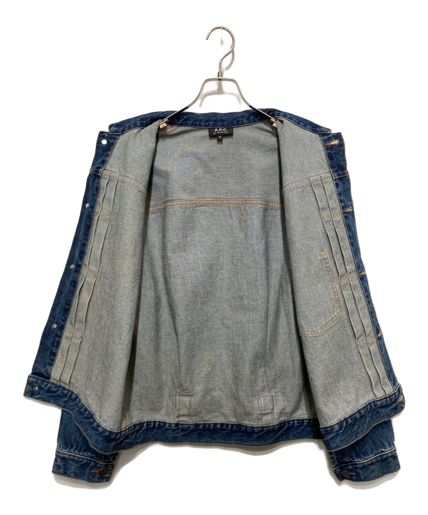 中古・古着通販】A.P.C. (アーペーセー) VESTE JEAN 1st-DENIM DELAVE