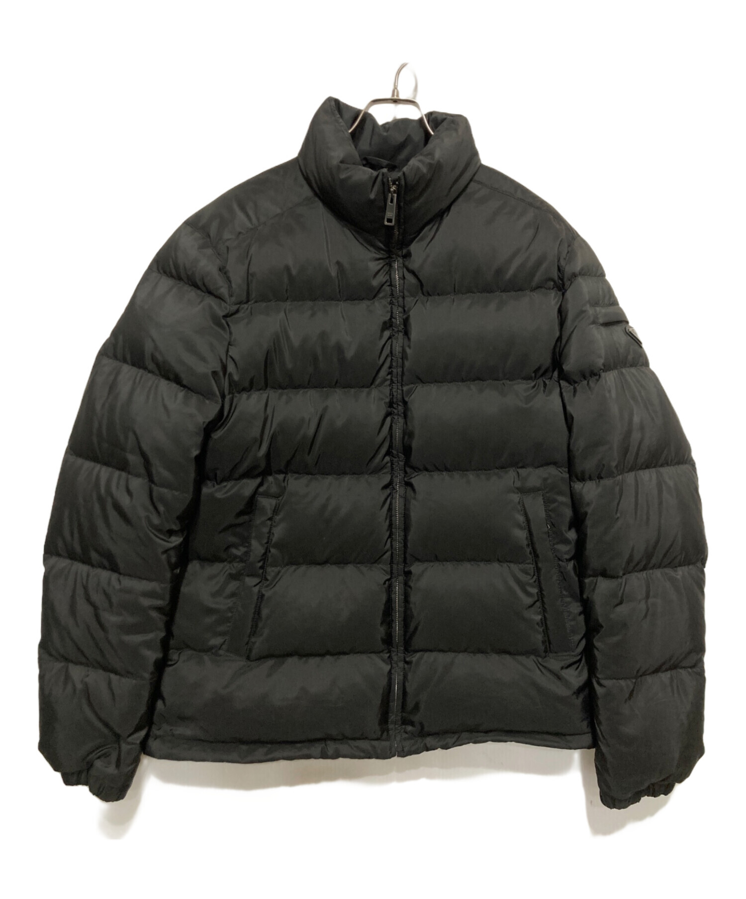 中古・古着通販】PRADA (プラダ) ロゴプレートダウンジャケット