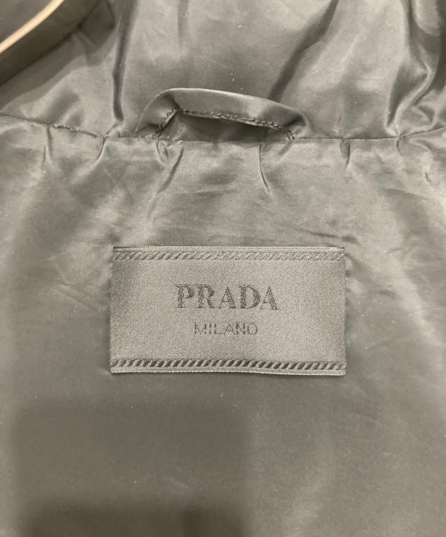 中古・古着通販】PRADA (プラダ) ロゴプレートダウンジャケット