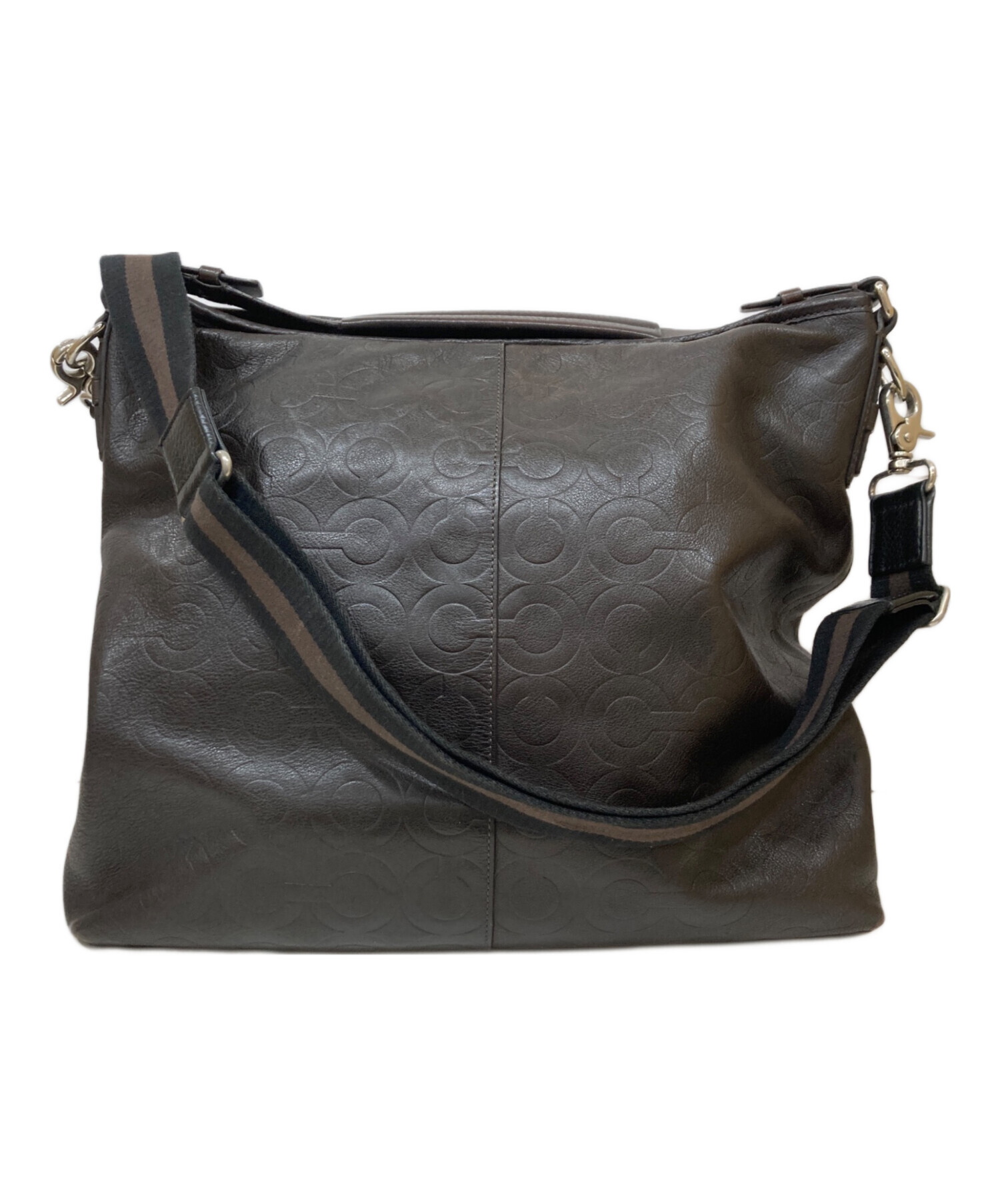 【中古】コーチ COACH ショルダーバッグ 2way レザー 中古・古着通販】COACH (コーチ) レザー2WAYショルダーバッグ