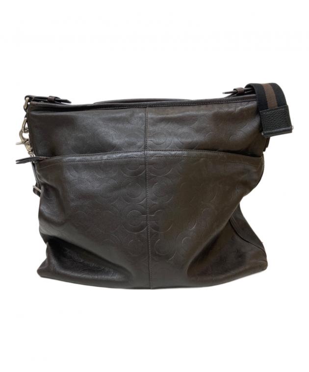 中古・古着通販】COACH (コーチ) レザー2WAYショルダーバッグ
