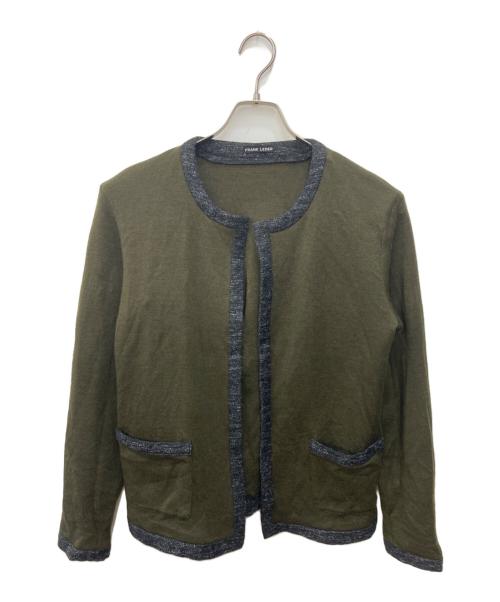FRANK LEDER フランクリーダー コート（その他） S 緑 【古着】【中古】【送料無料】 中古・古着通販】FRANK LEDER (フランクリーダー) プレーンウール