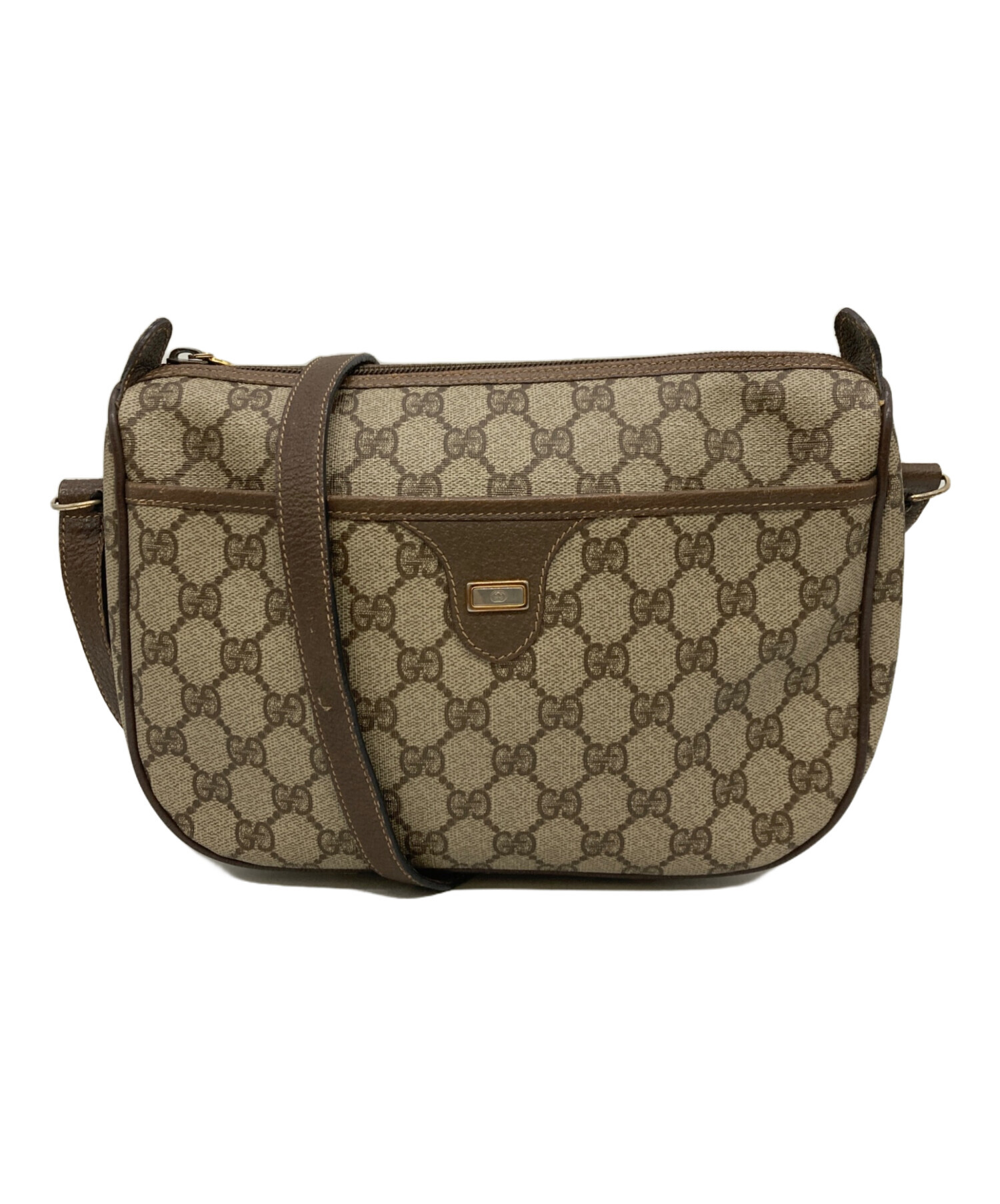中古・古着通販】GUCCI (グッチ) ショルダーバッグ ベージュ｜ブランド 