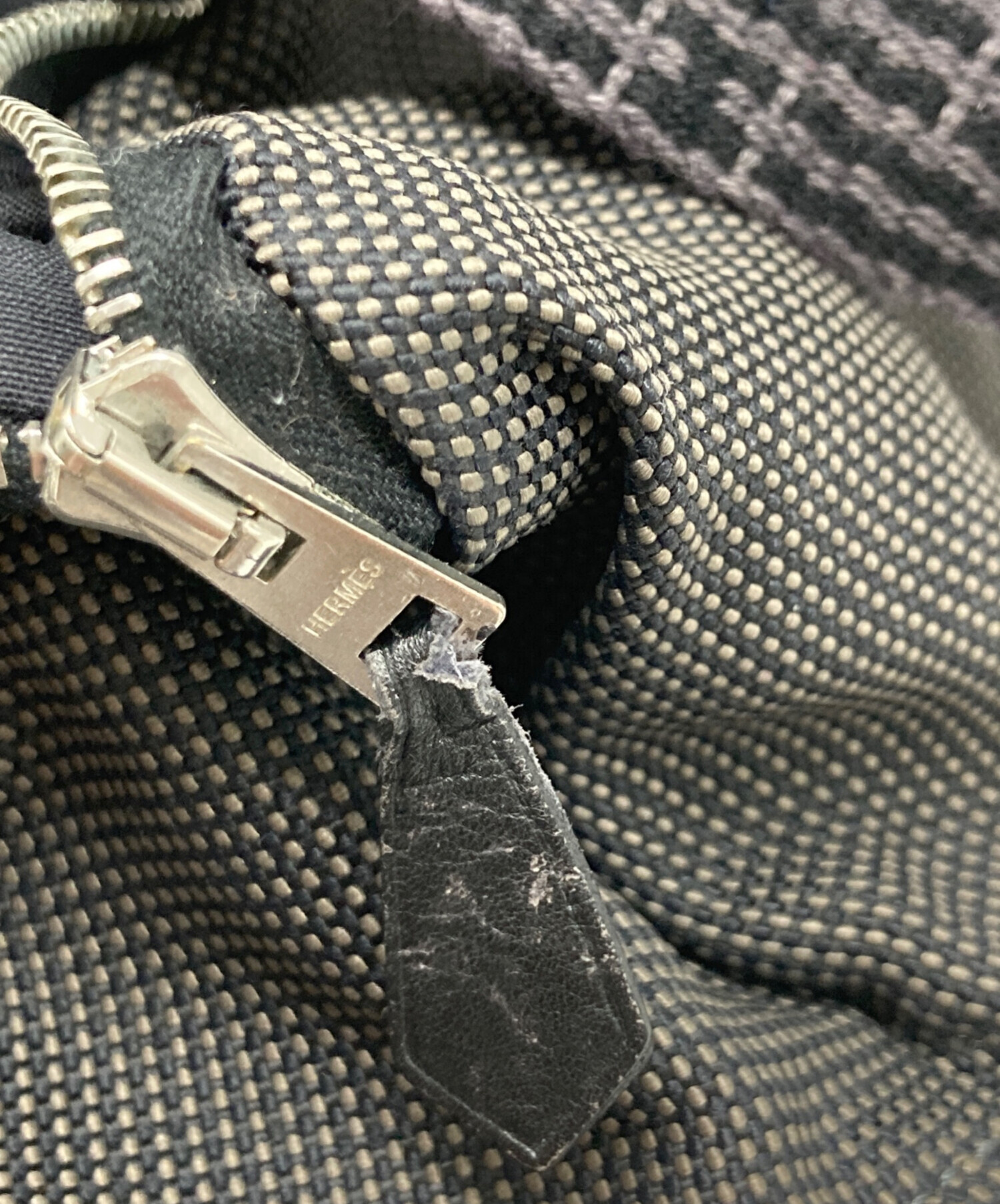中古・古着通販】HERMES (エルメス) エールライン カバス トートバッグ 