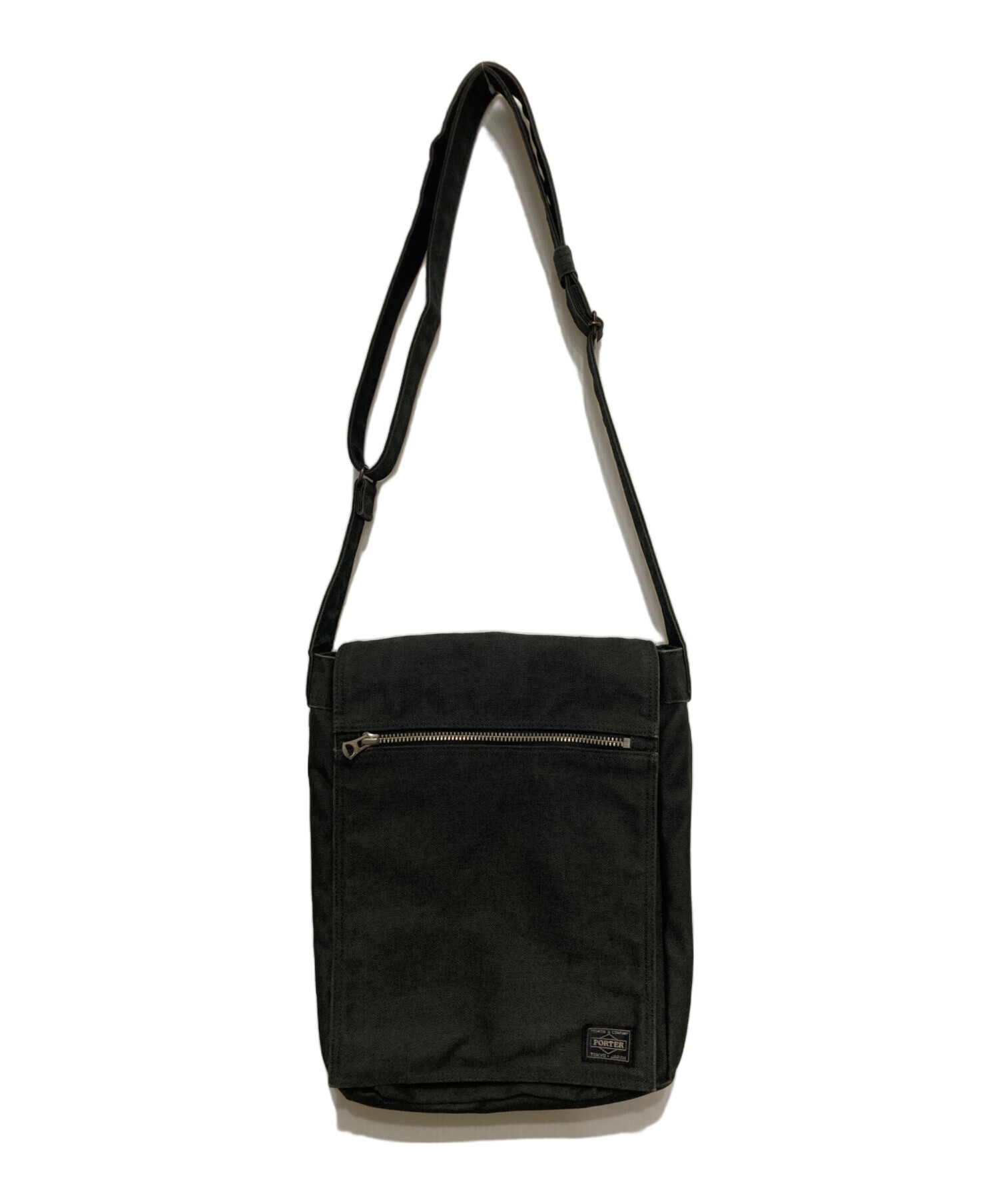 中古・古着通販】PORTER (ポーター) SOMKEYショルダーバッグ グレー
