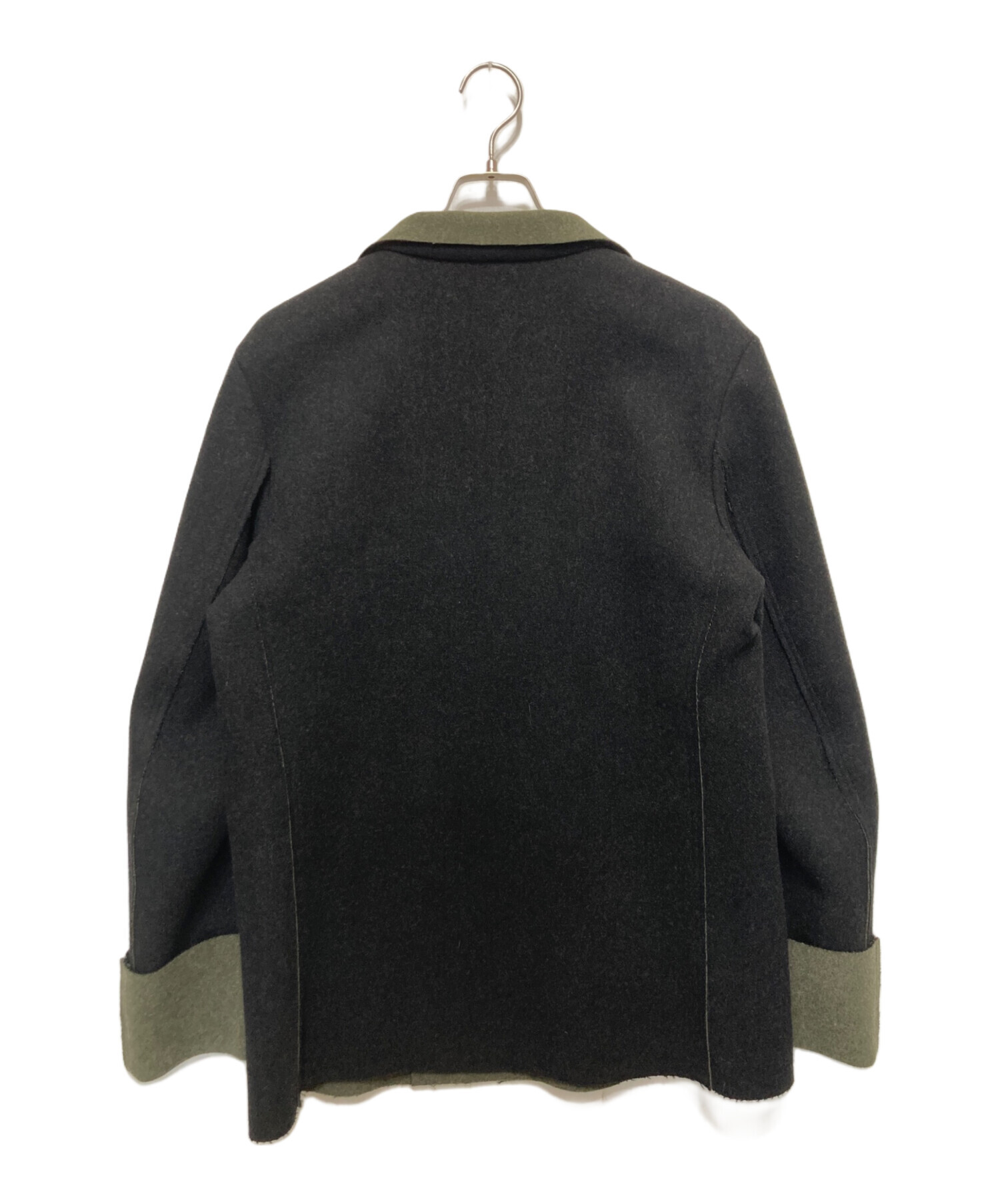 中古・古着通販】ETHOSENS (エトセンス) CUT OFF JACKET カットオフ
