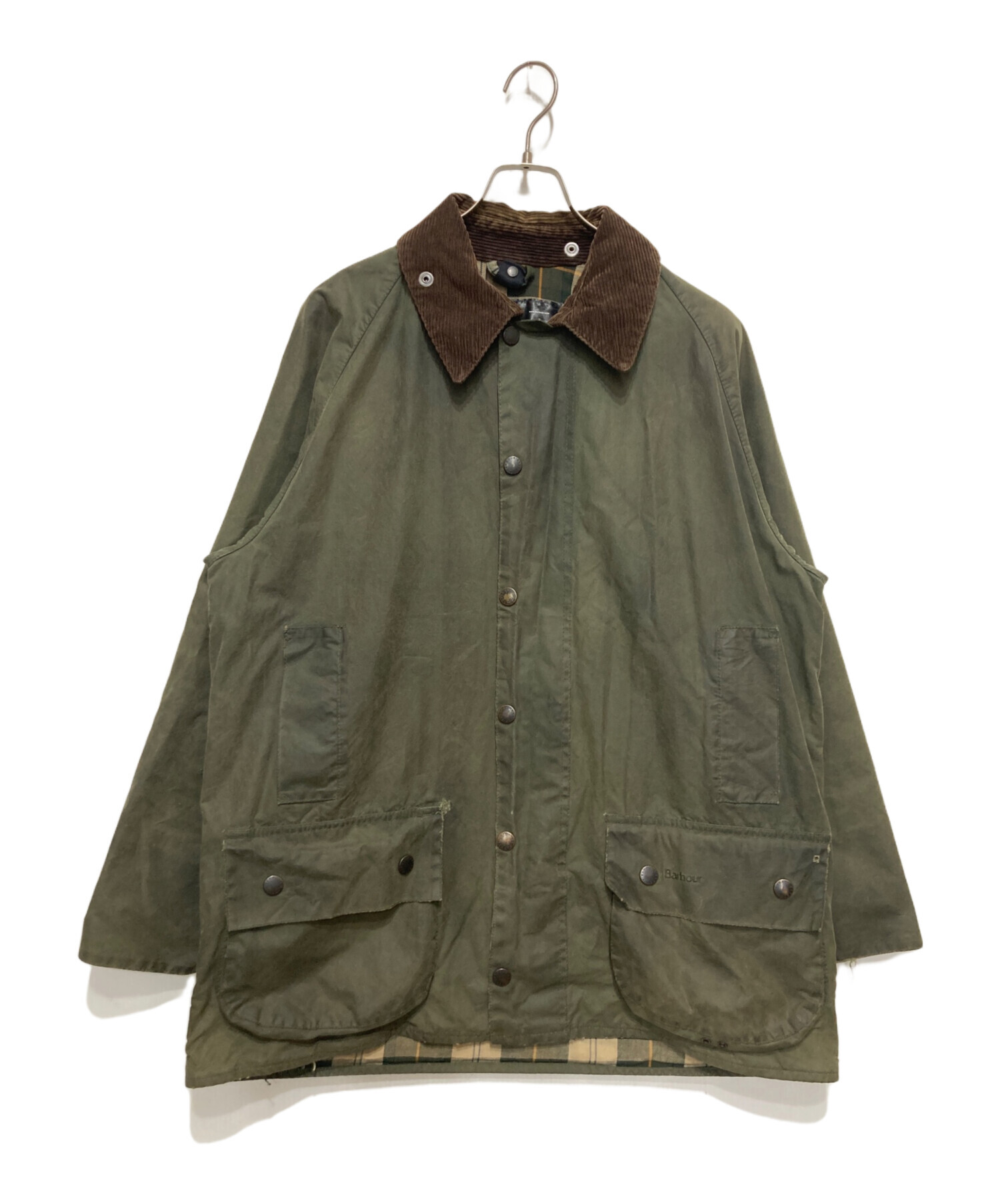 Barbour バブアー　international c42 96年製 中古・古着通販】Barbour (バブアー) OILED BEAUFORT JACKET グリーン