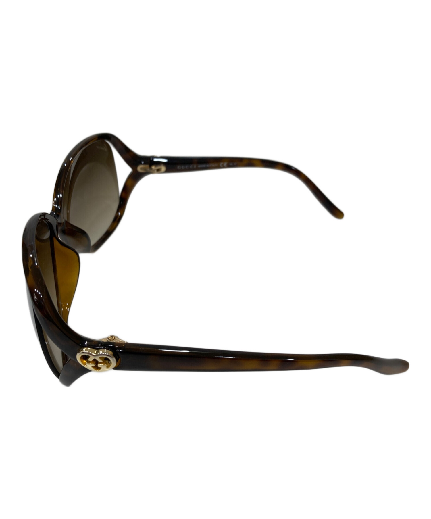 中古・古着通販】GUCCI (グッチ) サングラス ブラウン サイズ:62□13