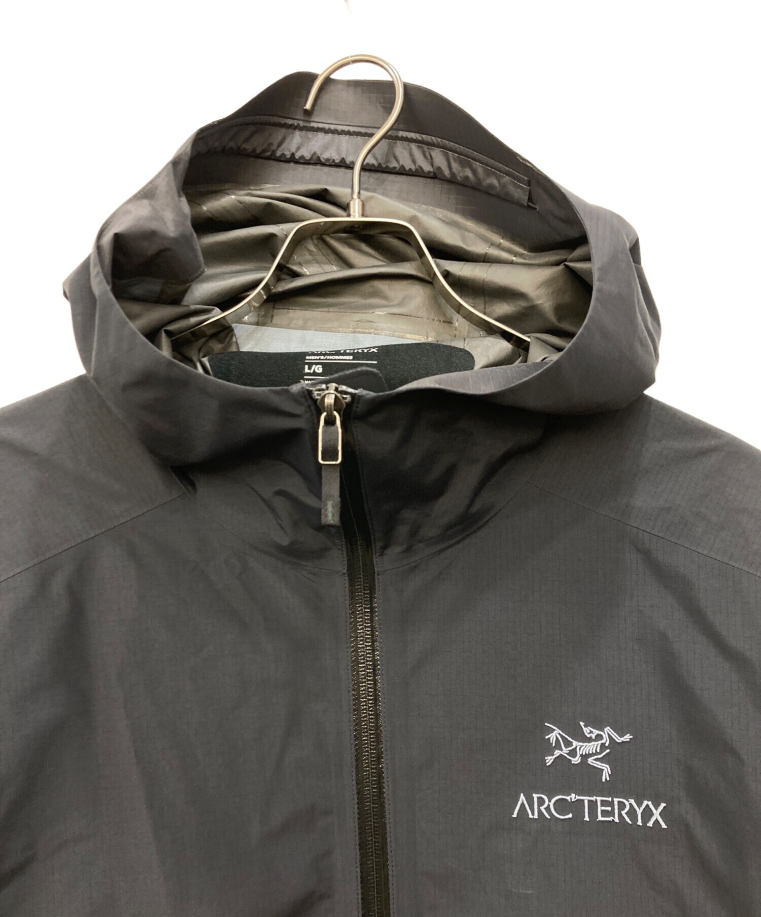 中古・古着通販】ARC'TERYX (アークテリクス) ZETA SL JACKET グレー 中古・古着通販】ARC'TERYX (アークテリクス) ZETA SL JACKET グレー
