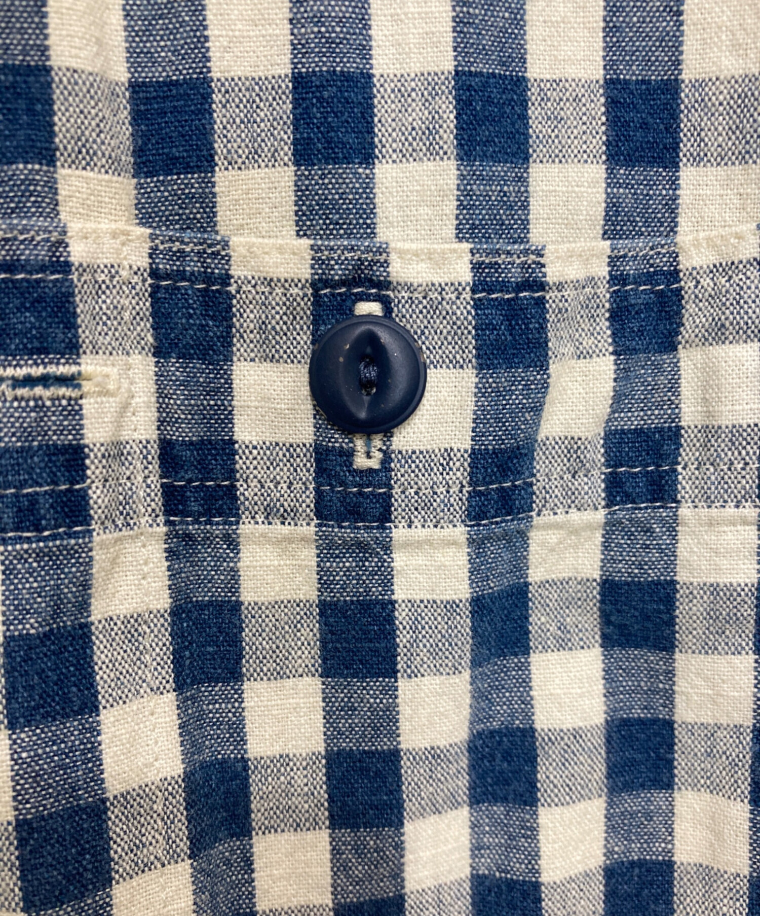 中古・古着通販】RRL (ダブルアールエル) ギンガムチェックシャツ