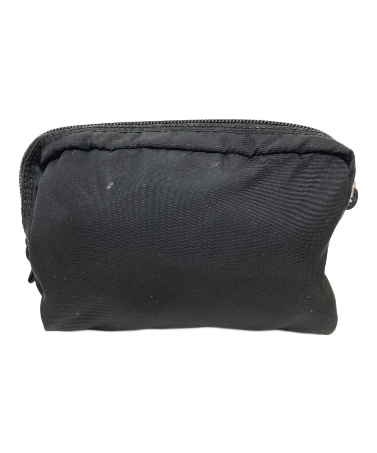 中古・古着通販】PRADA (プラダ) ナイロンポーチ ブラック サイズ:表記