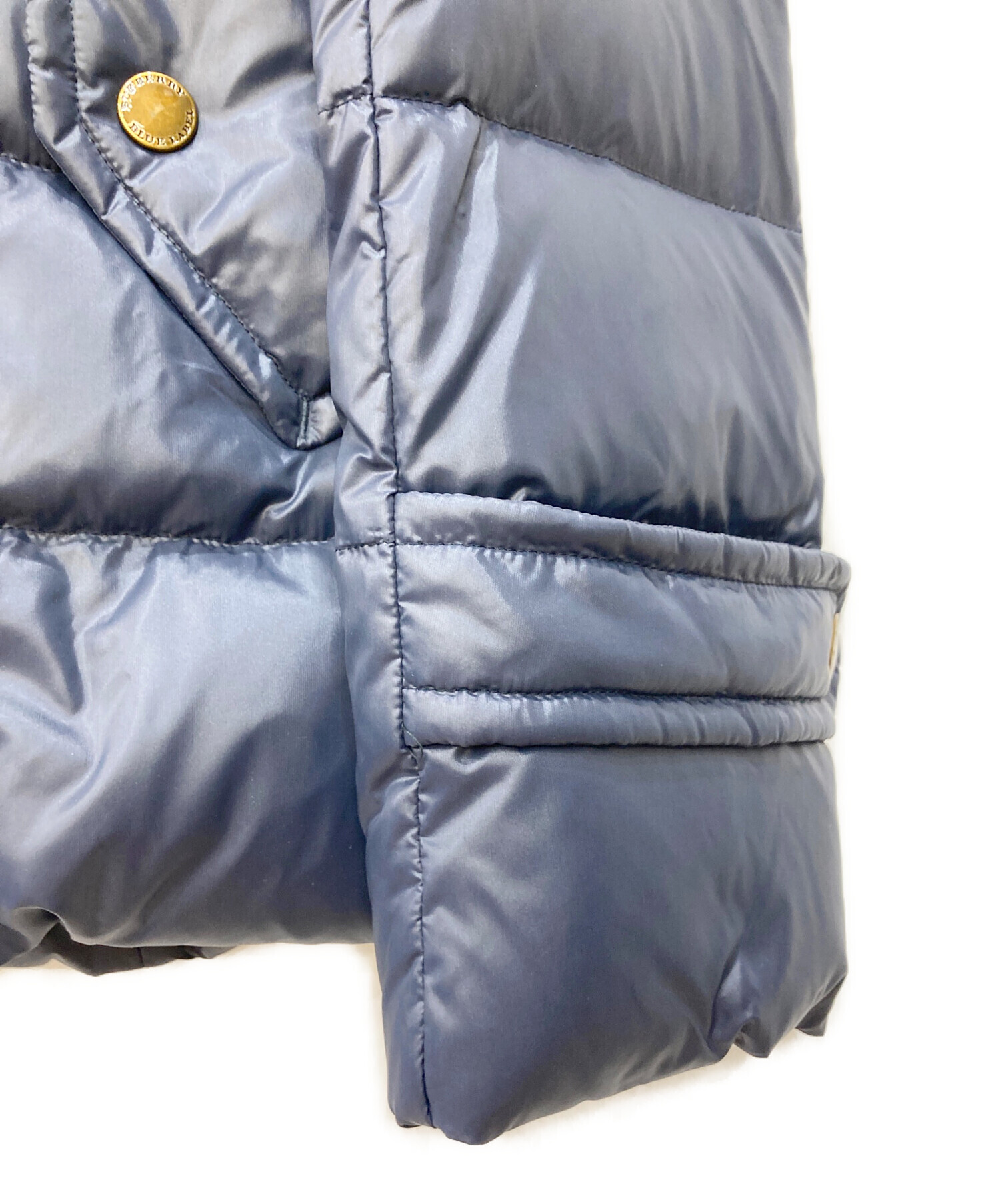 【美品】BURBERRY BLUE LABEL ダウンジャケット 40 中古・古着通販】BURBERRY BLUE LABEL (バーバリー ブルー レーベル