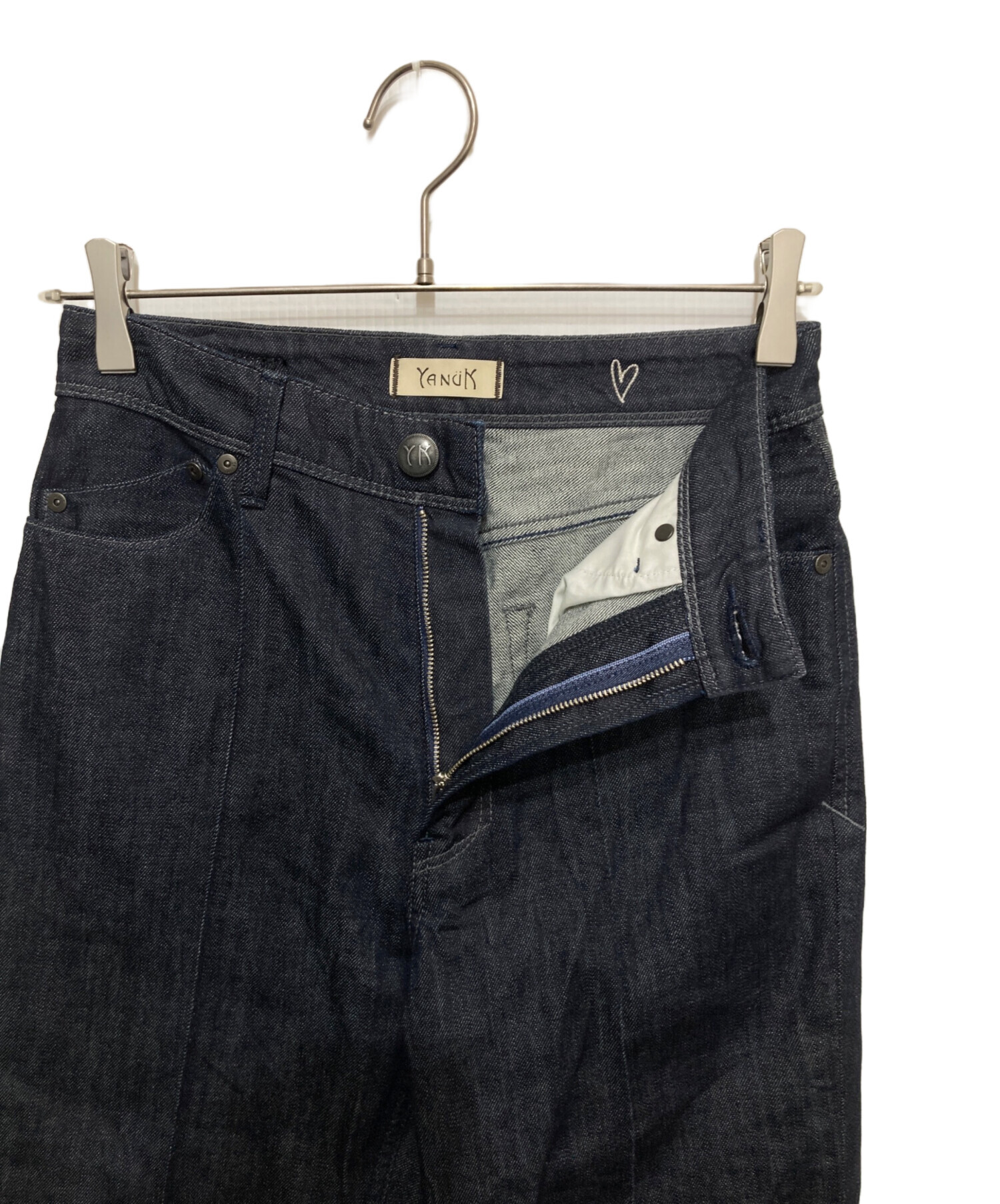 中古・古着通販】YANUK (ヤヌーク) ハイウエストストレートデニム OWI 