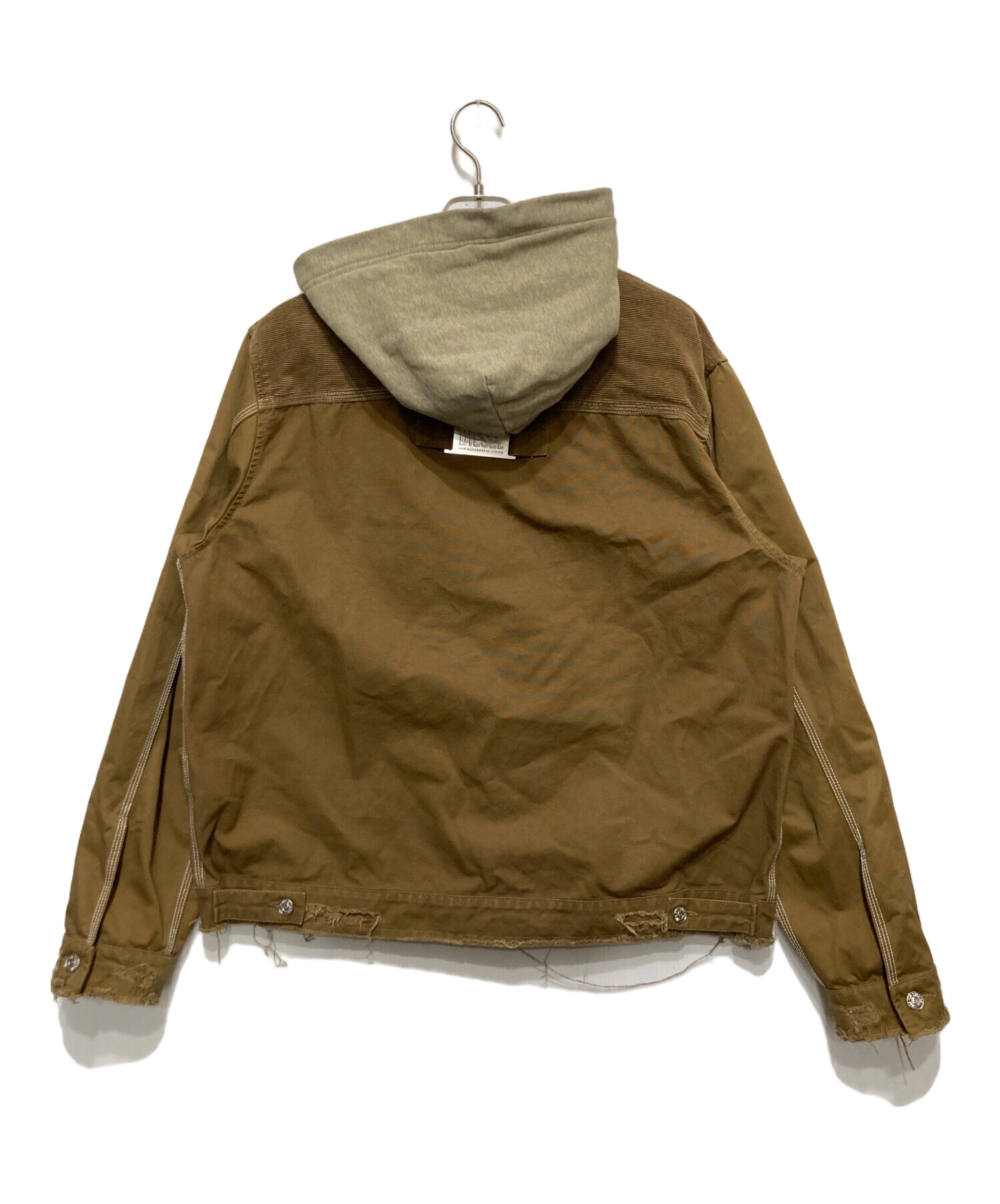中古・古着通販】DIESEL (ディーゼル) ダメージ加工ワークジャケット