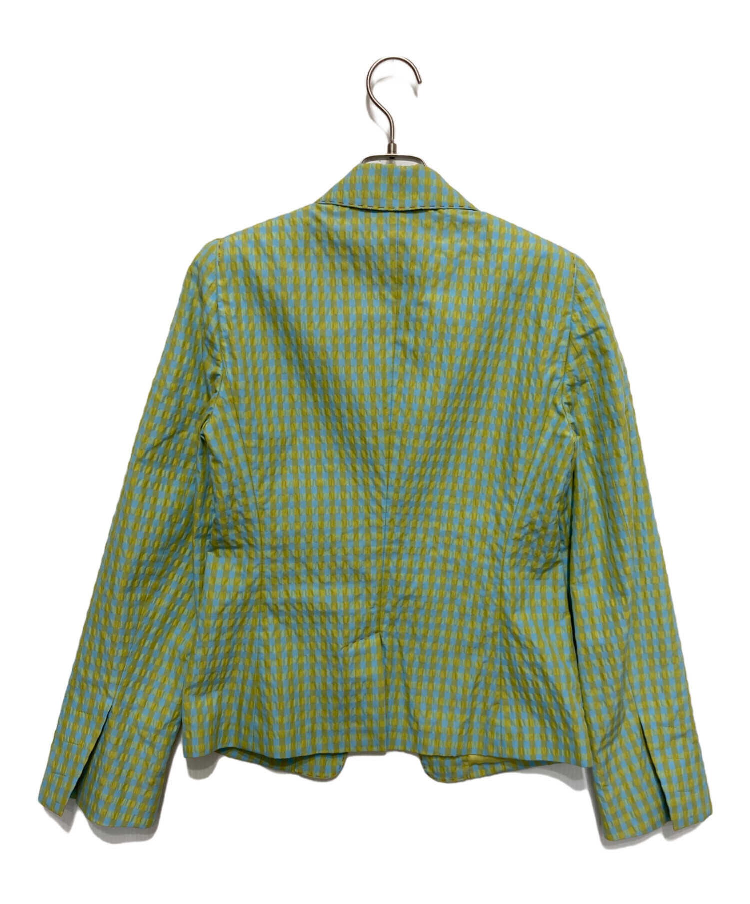 中古・古着通販】ETRO (エトロ) 1Bストライプシアサッカージャケット
