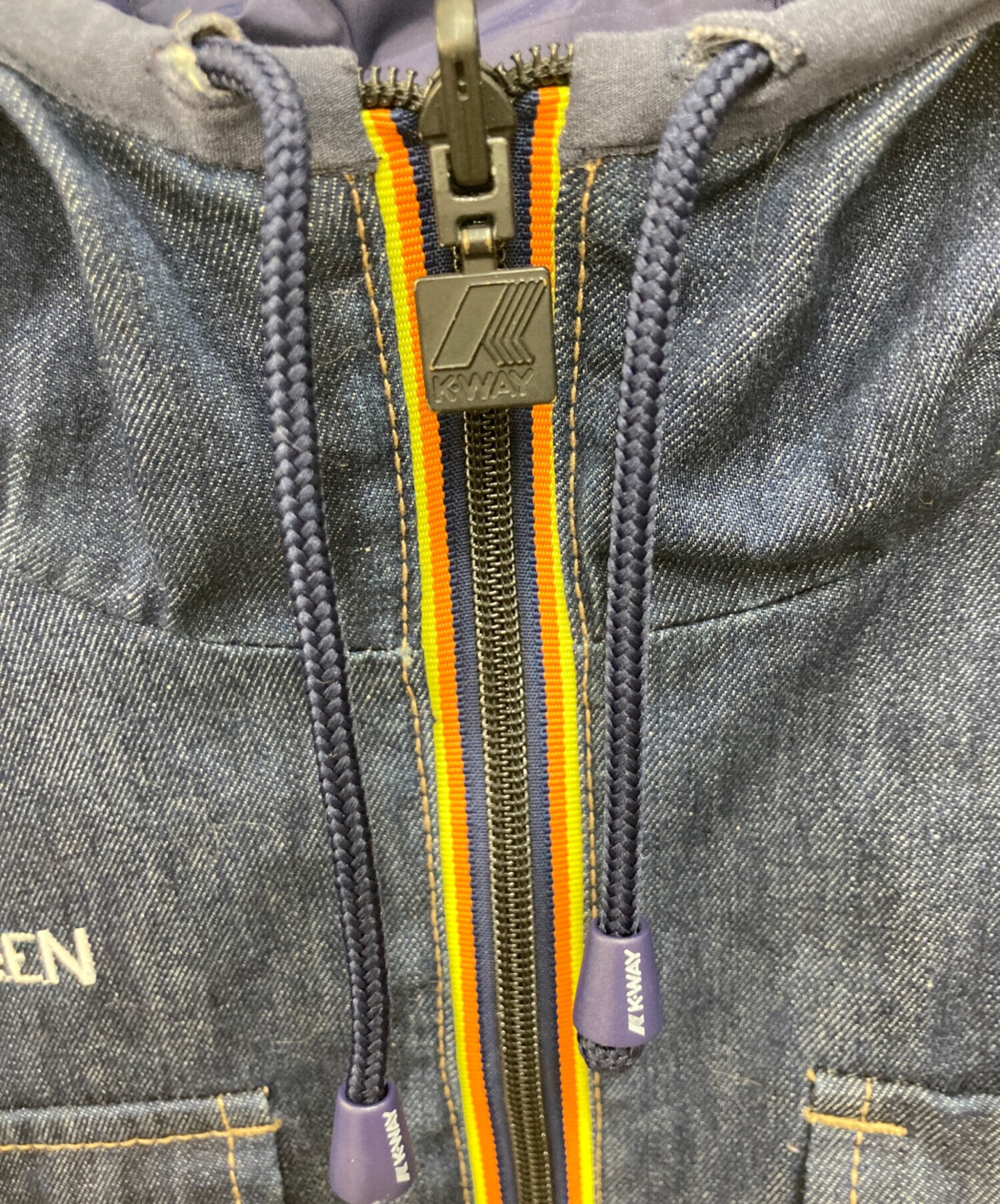 中古・古着通販】HYDROGEN (ハイドロゲン) K-way (ケイウェイ) デニム