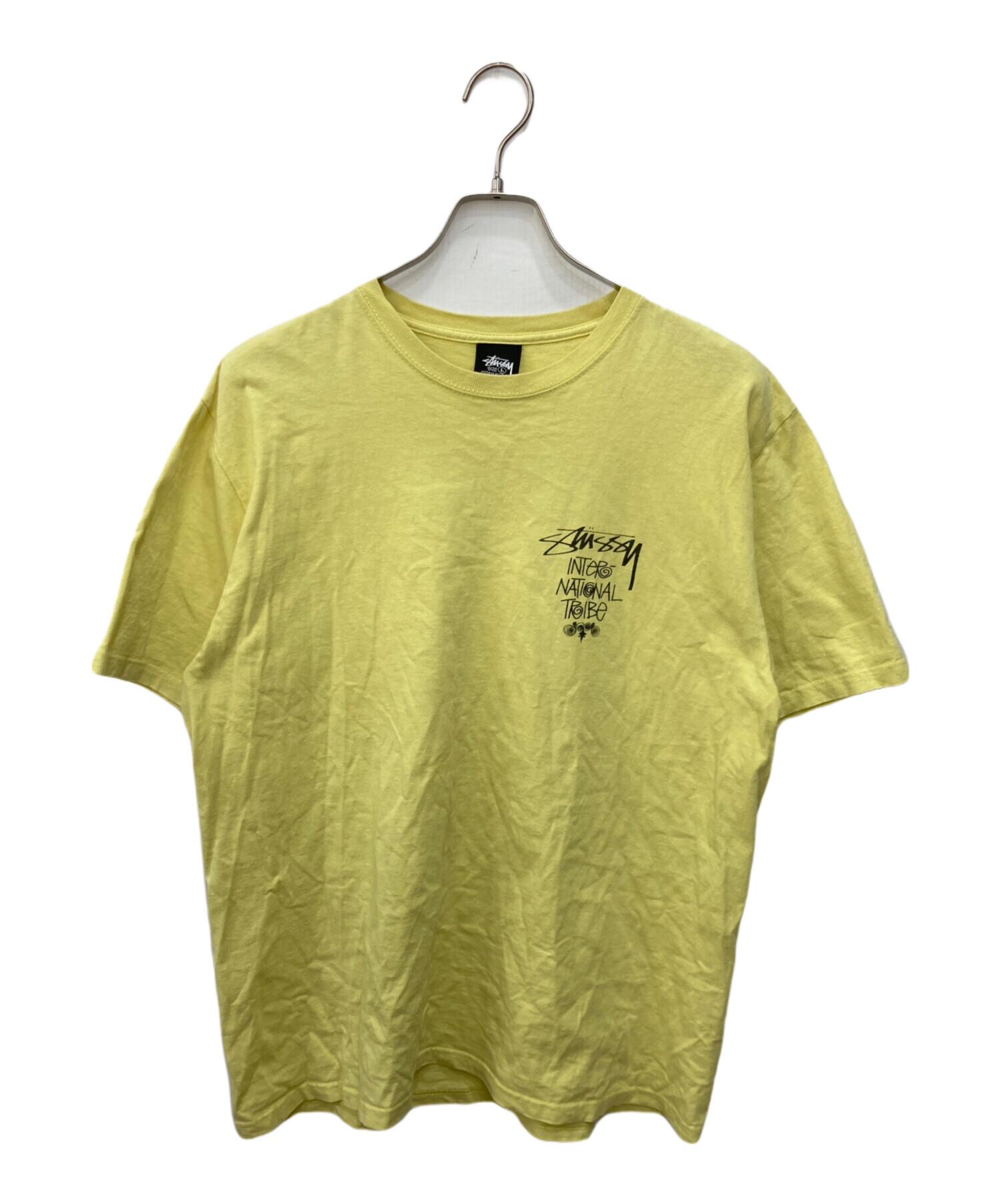 Stussy x Always Stack Tee 黄色 中古・古着通販】stussy (ステューシー) TRIBE STACK TEE トライブ