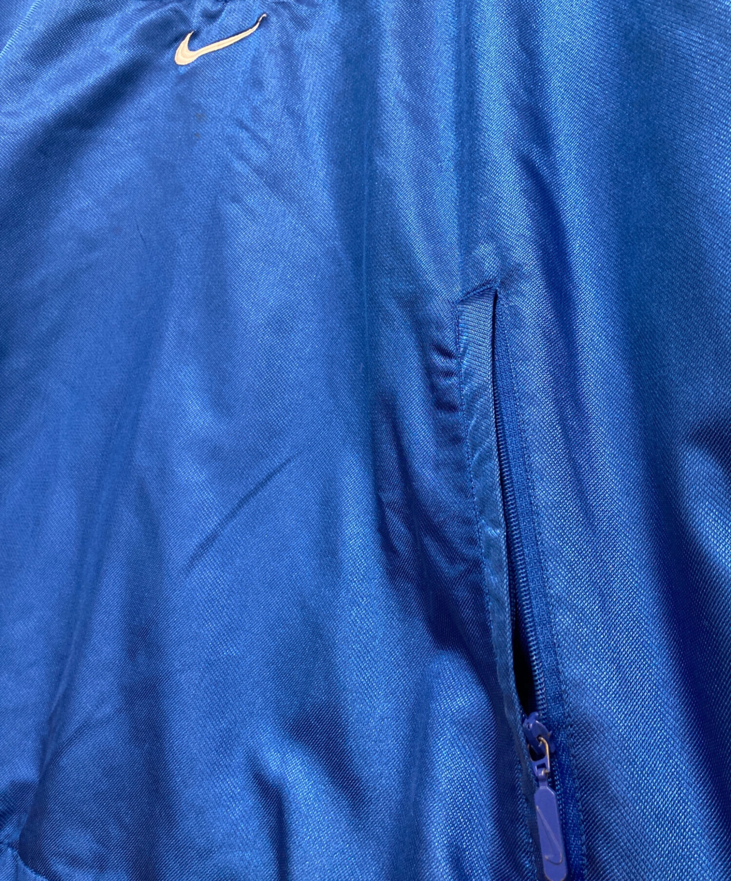 中古・古着通販】NIKE (ナイキ) 90sアノラックパーカー ブルー サイズ 