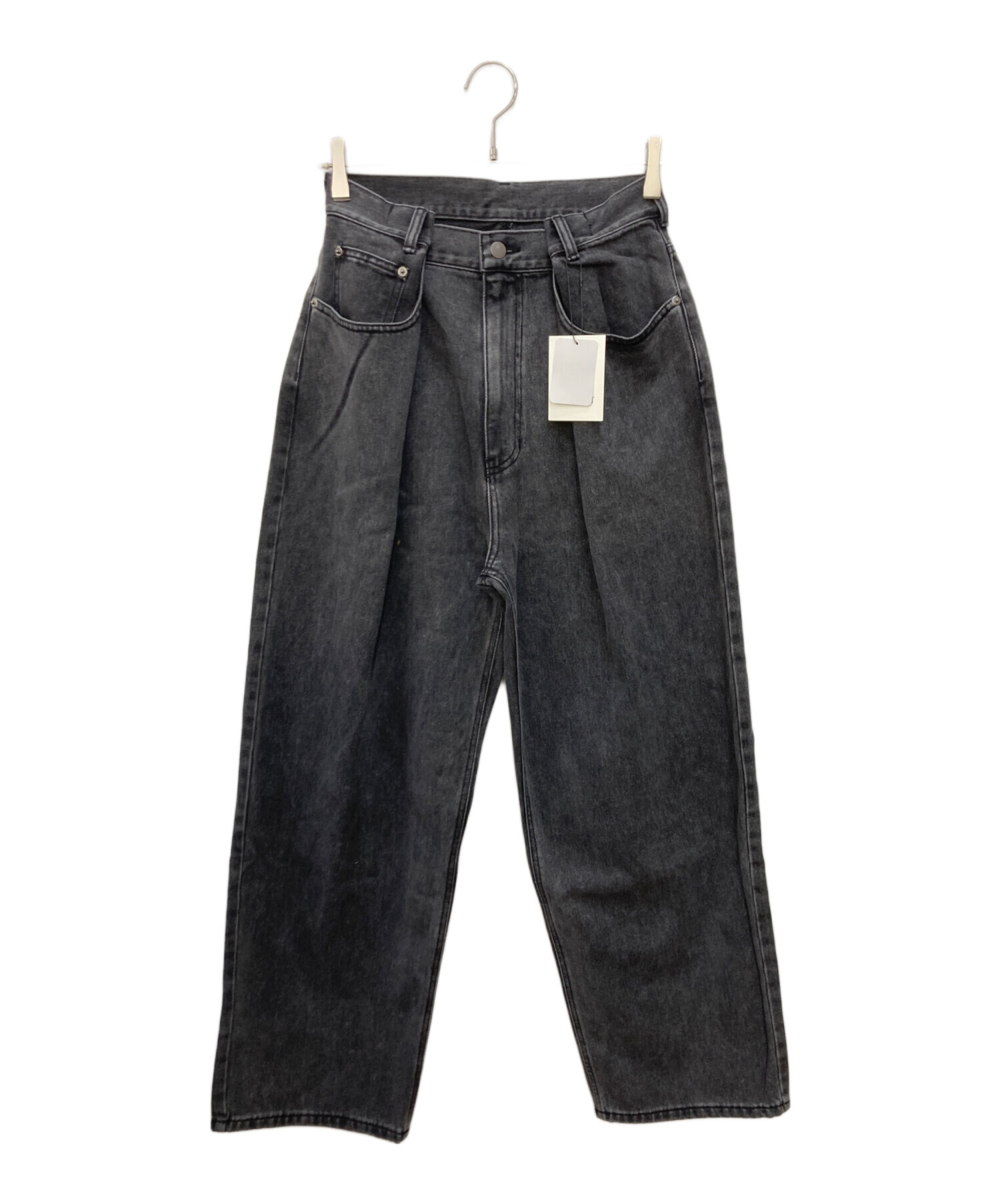 machattウエストタックデニム 中古・古着通販】machatt (マチャット) ウエストタックデニムデニム