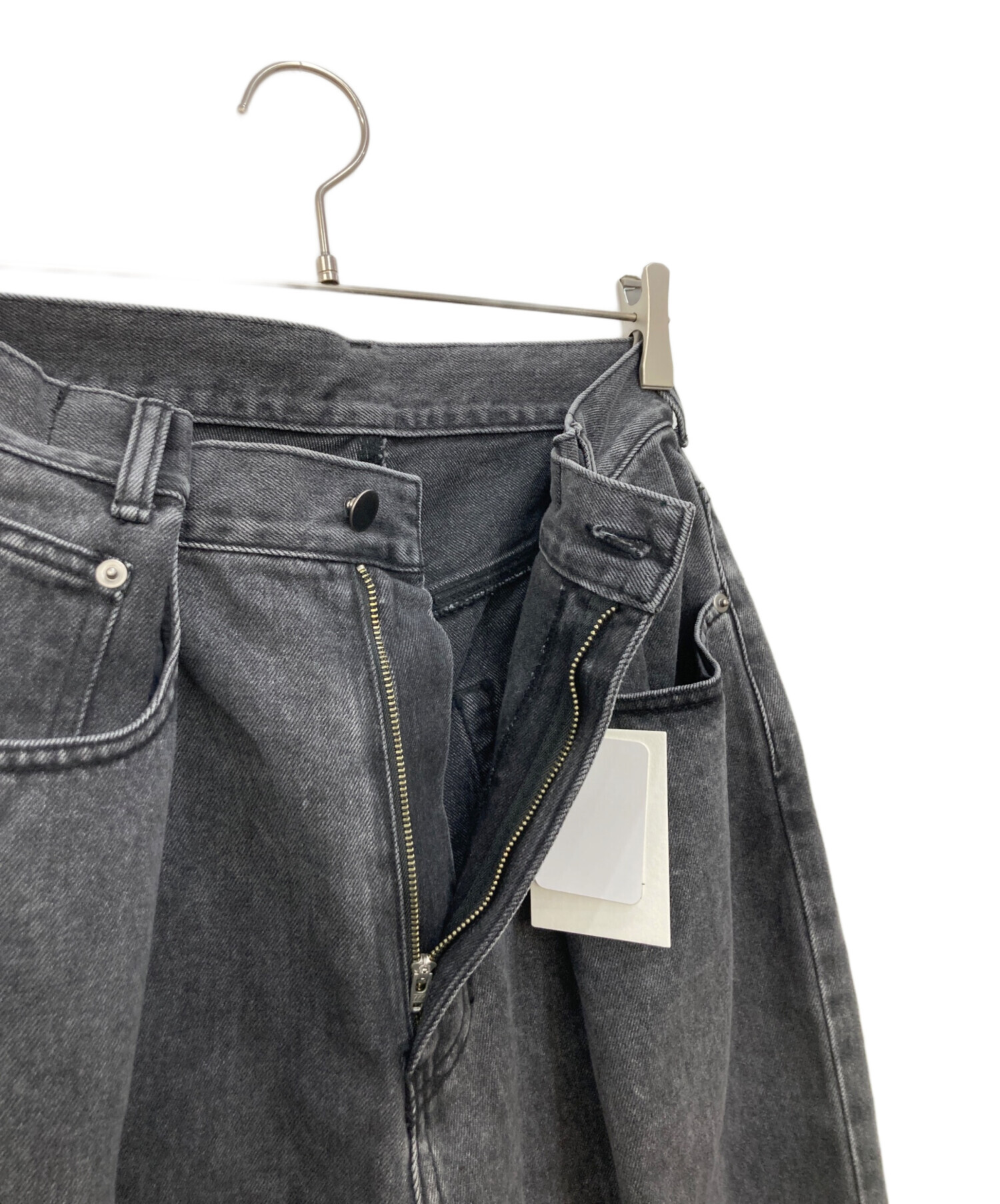 中古・古着通販】machatt (マチャット) ウエストタックデニムデニム