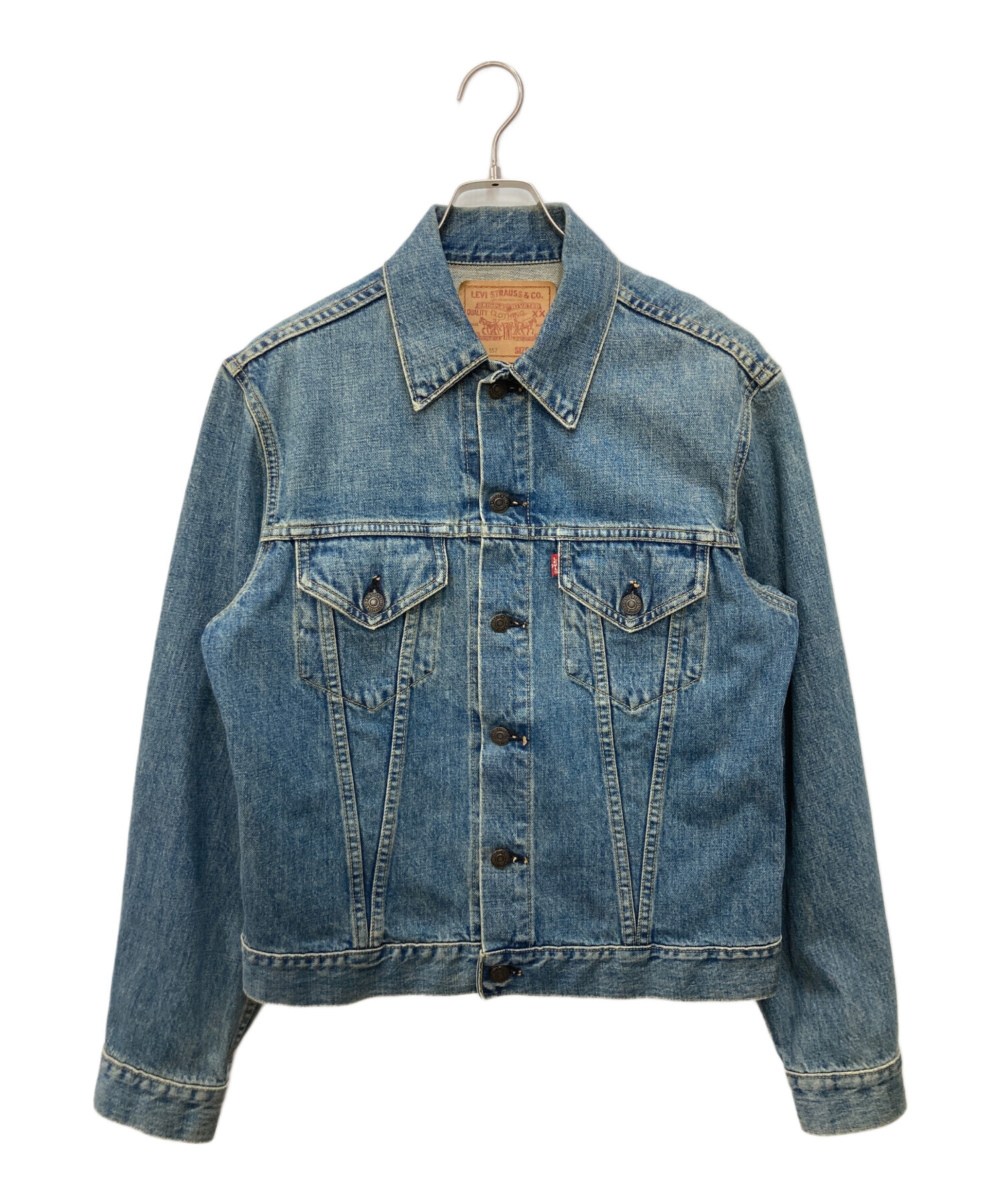 中古・古着通販】LEVI'S (リーバイス) 3rdデニムジャケット ブルー