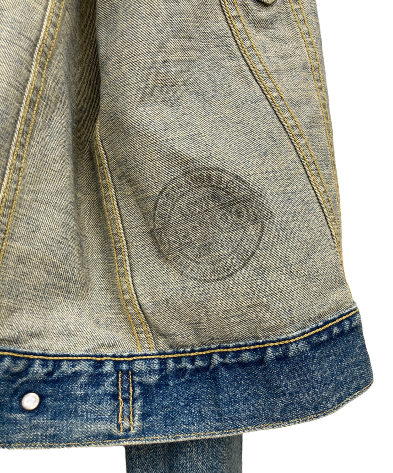 中古・古着通販】LEVI'S (リーバイス) 3rdデニムジャケット ブルー