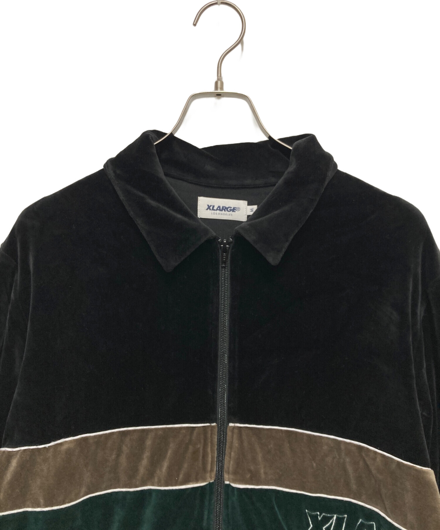 中古・古着通販】X-LARGE (エクストララージ) ベロアジャケット