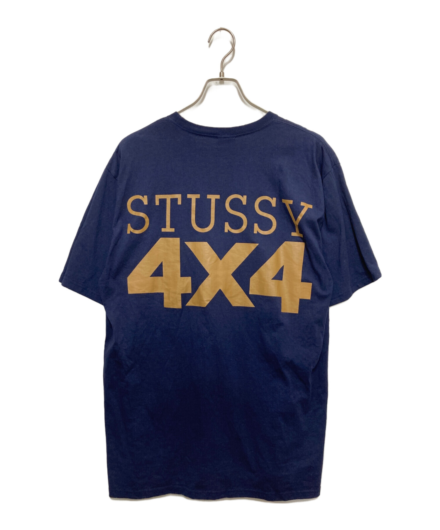 中古・古着通販】stussy (ステューシー) プリントTシャツ ネイビー 