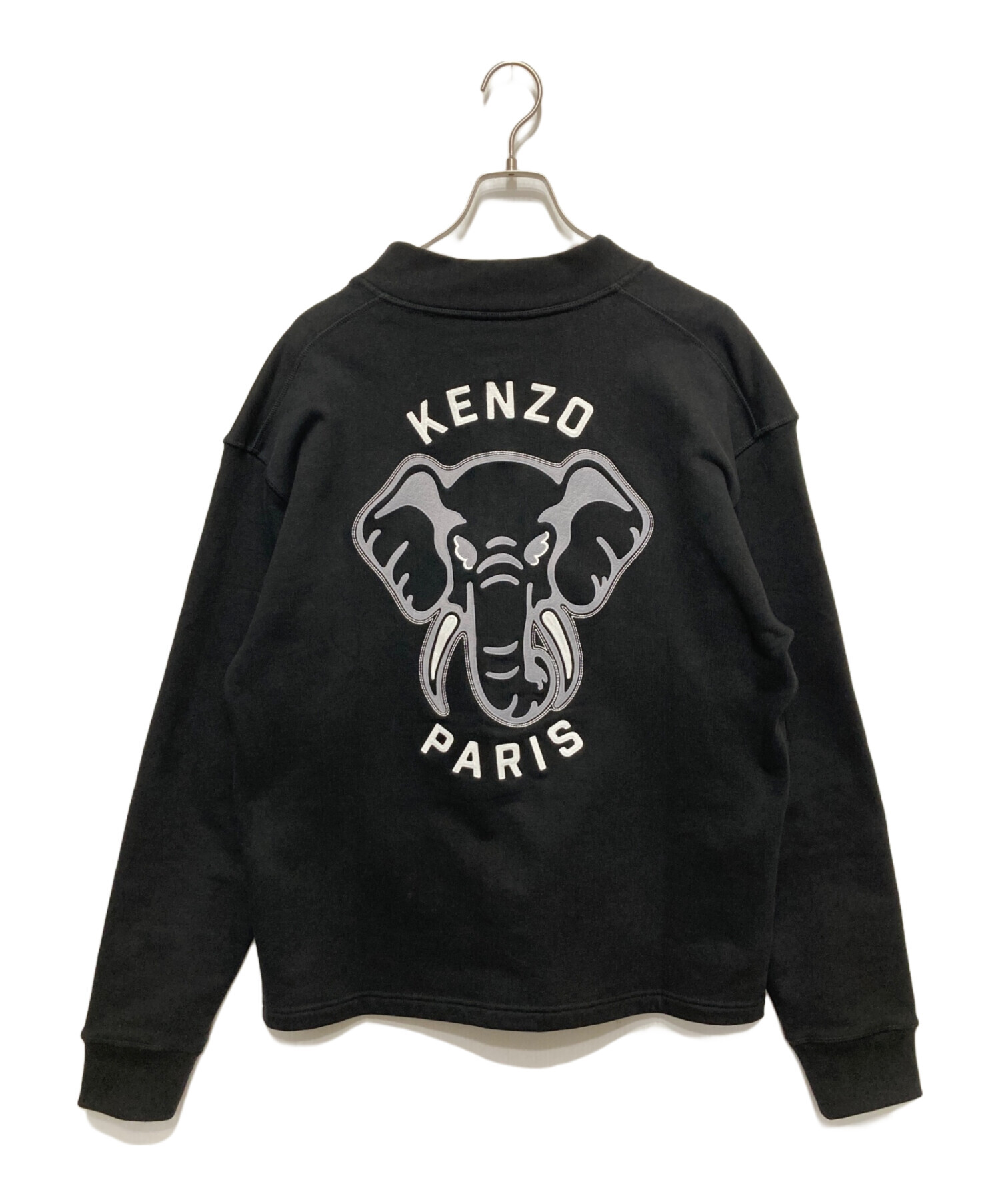 【大幅値下げ中】KENZO ブラック カーディガン　メンズM 中古・古着通販】KENZO (ケンゾー) KENZO CLASSIC CARDIGANケンゾー