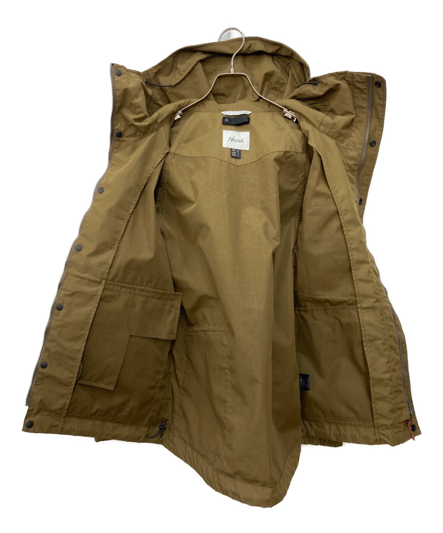 中古・古着通販】NANGA (ナンガ) AKIBI MOUNTAIN PARKA オリーブ 