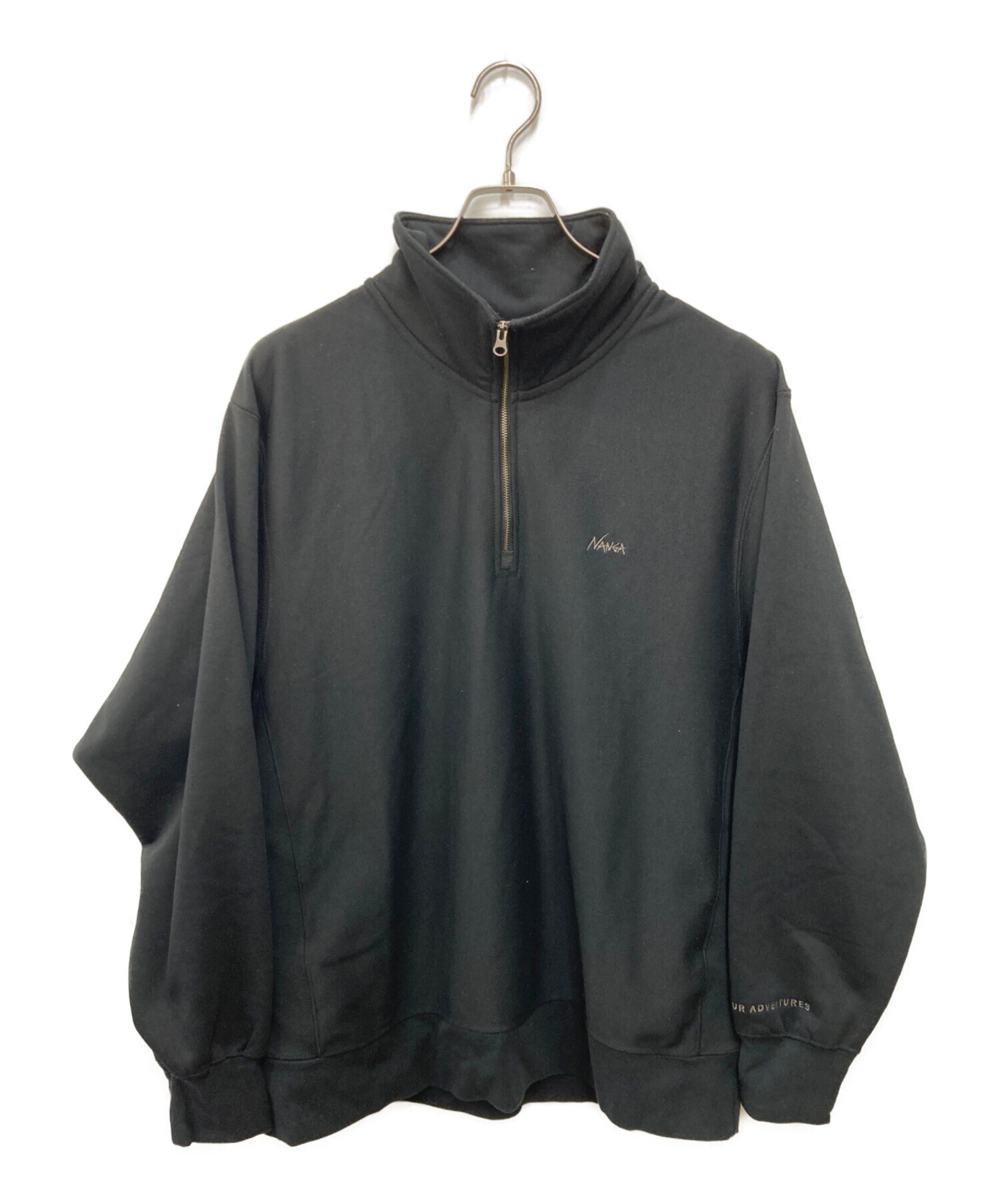 中古・古着通販】NANGA (ナンガ) DRY MIX TERRY HALF ZIP SWEAT