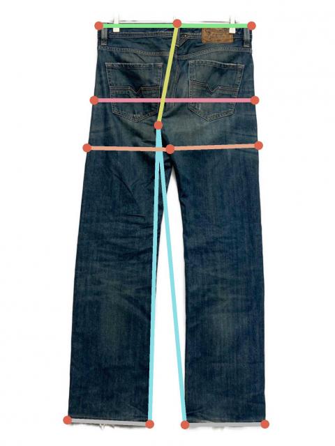 中古・古着通販】DIESEL (ディーゼル) LARKEE インディゴ サイズ:W30