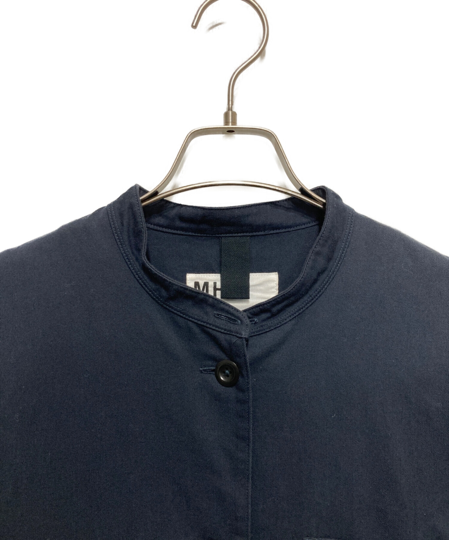 中古・古着通販】MHL (エムエイチエル) COTTON TWILL バンドカラー