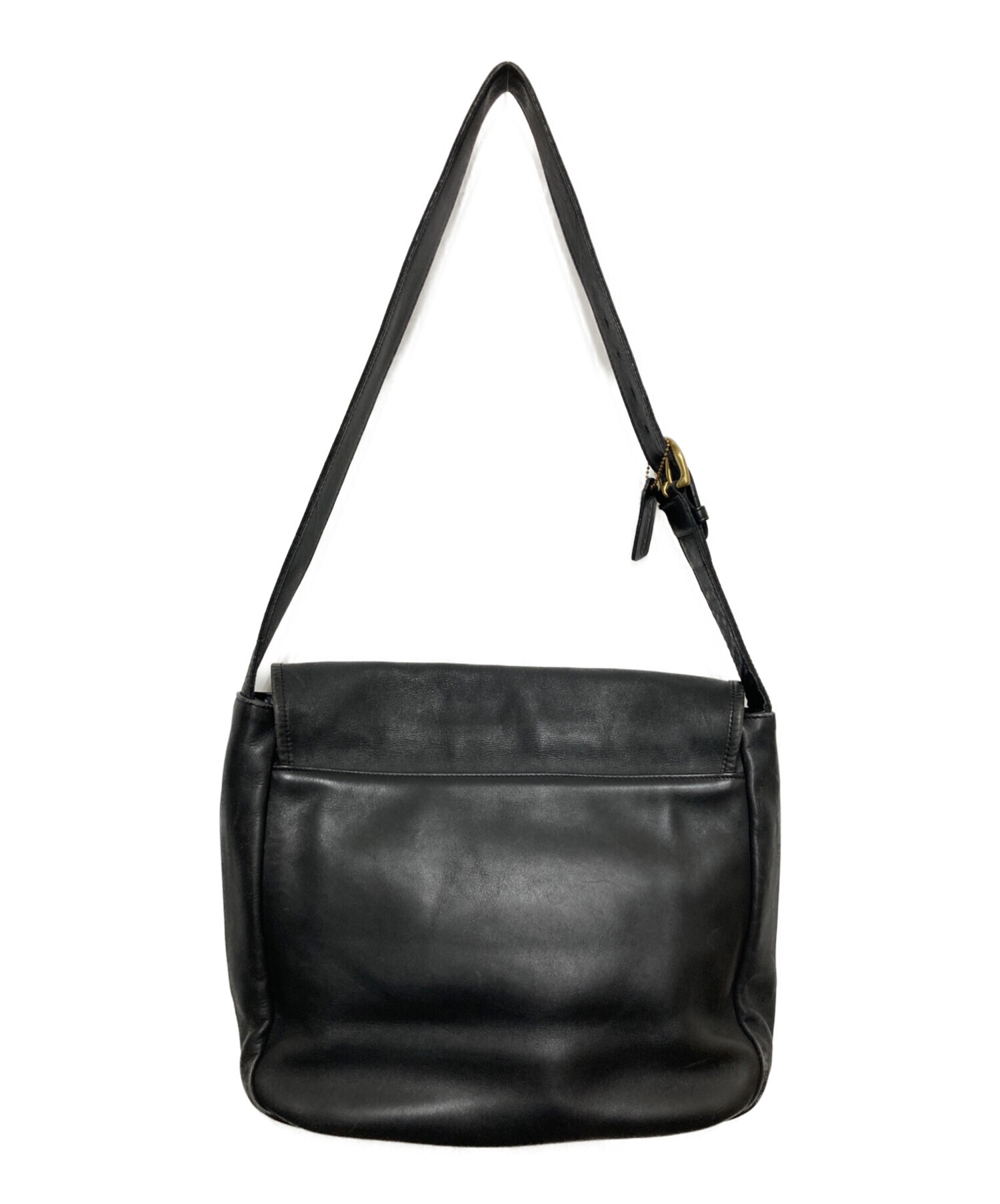 中古・古着通販】COACH (コーチ) ショルダーバッグ ブラック サイズ