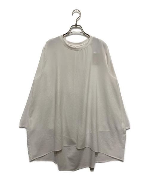 中古・古着通販】BEARDSLEY (ビアズリー) 後ろドレープTブラウス