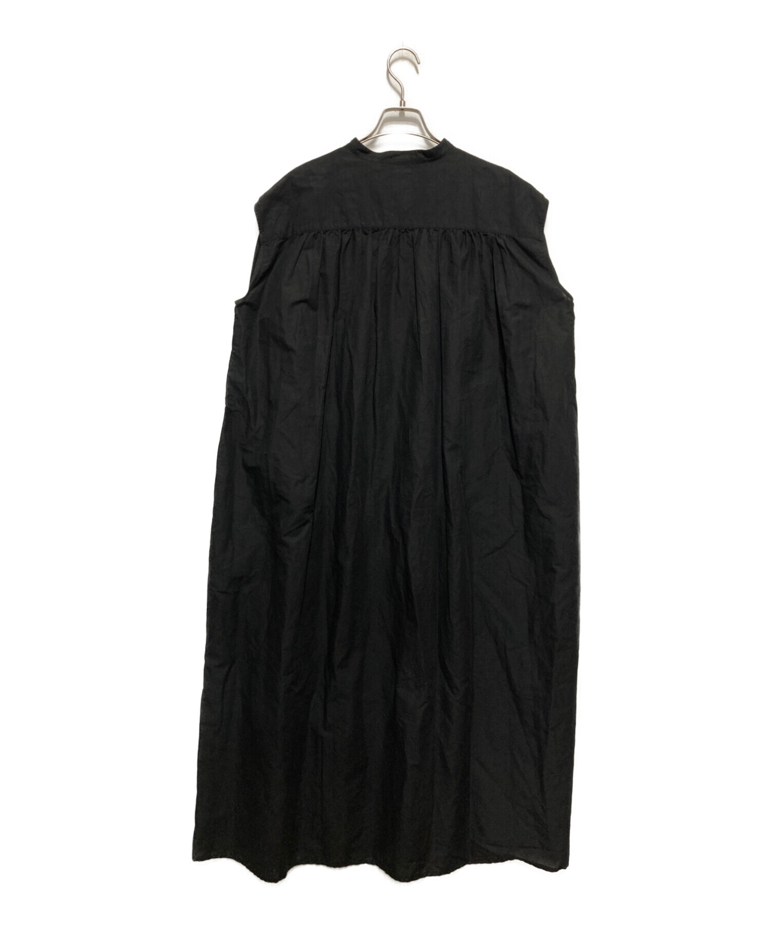 中古・古着通販】DANTON (ダントン) Sleeveless long shirt ブラック 