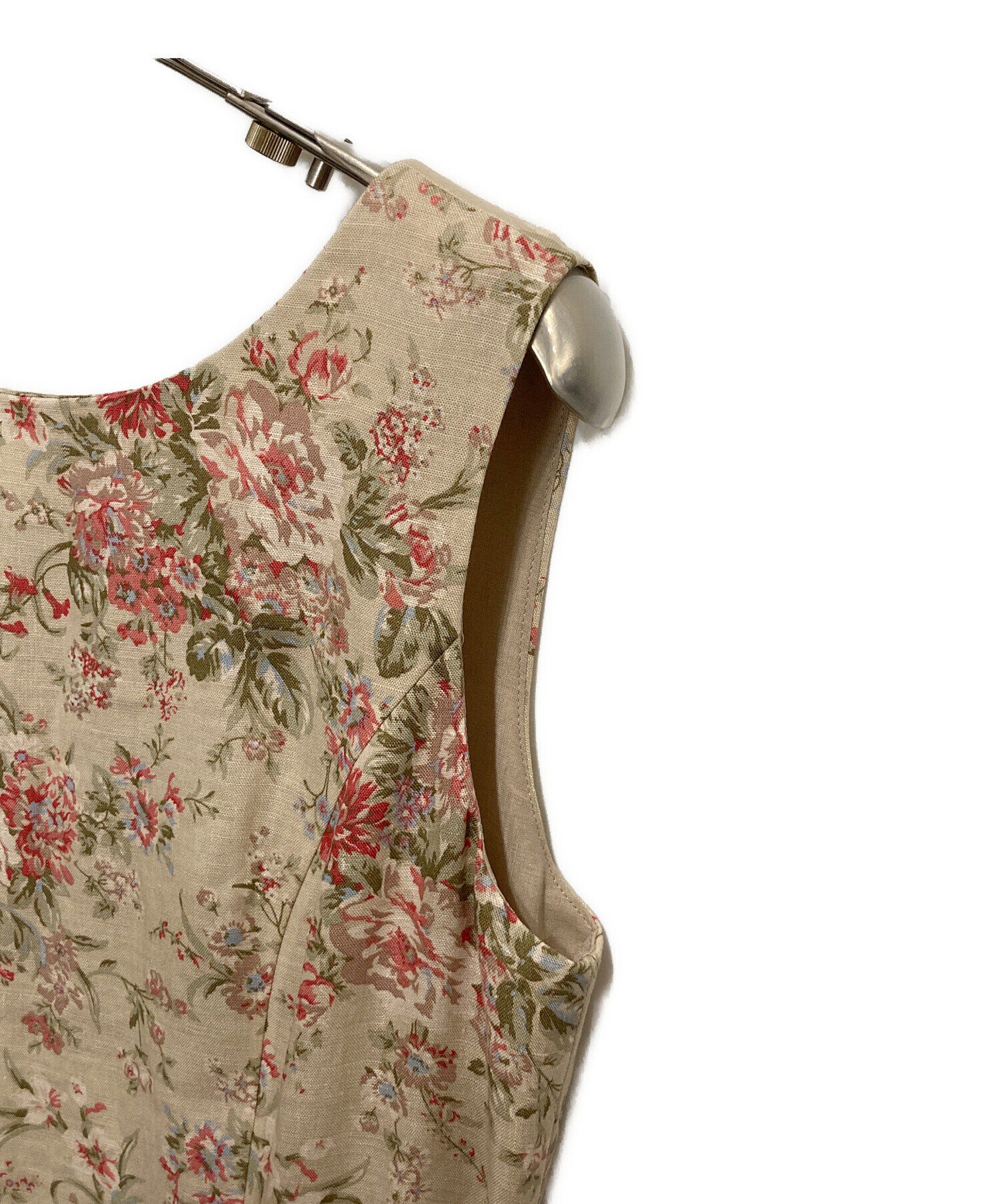 中古・古着通販】LAURA ASHLEY (ローラ アシュレイ) リネン混フラワー
