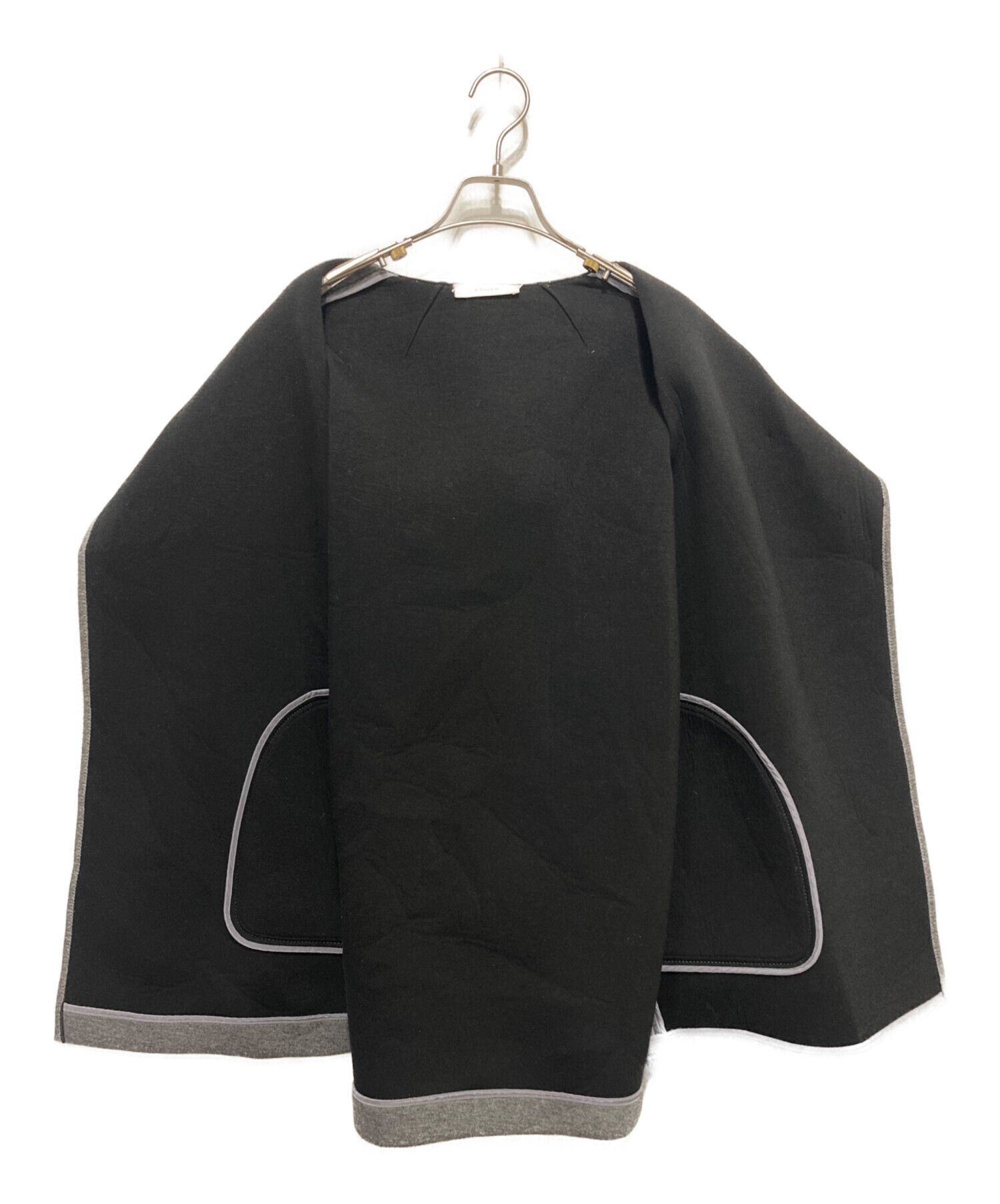 中古・古着通販】EBURE (エブール) ボンディング フーデッド コート