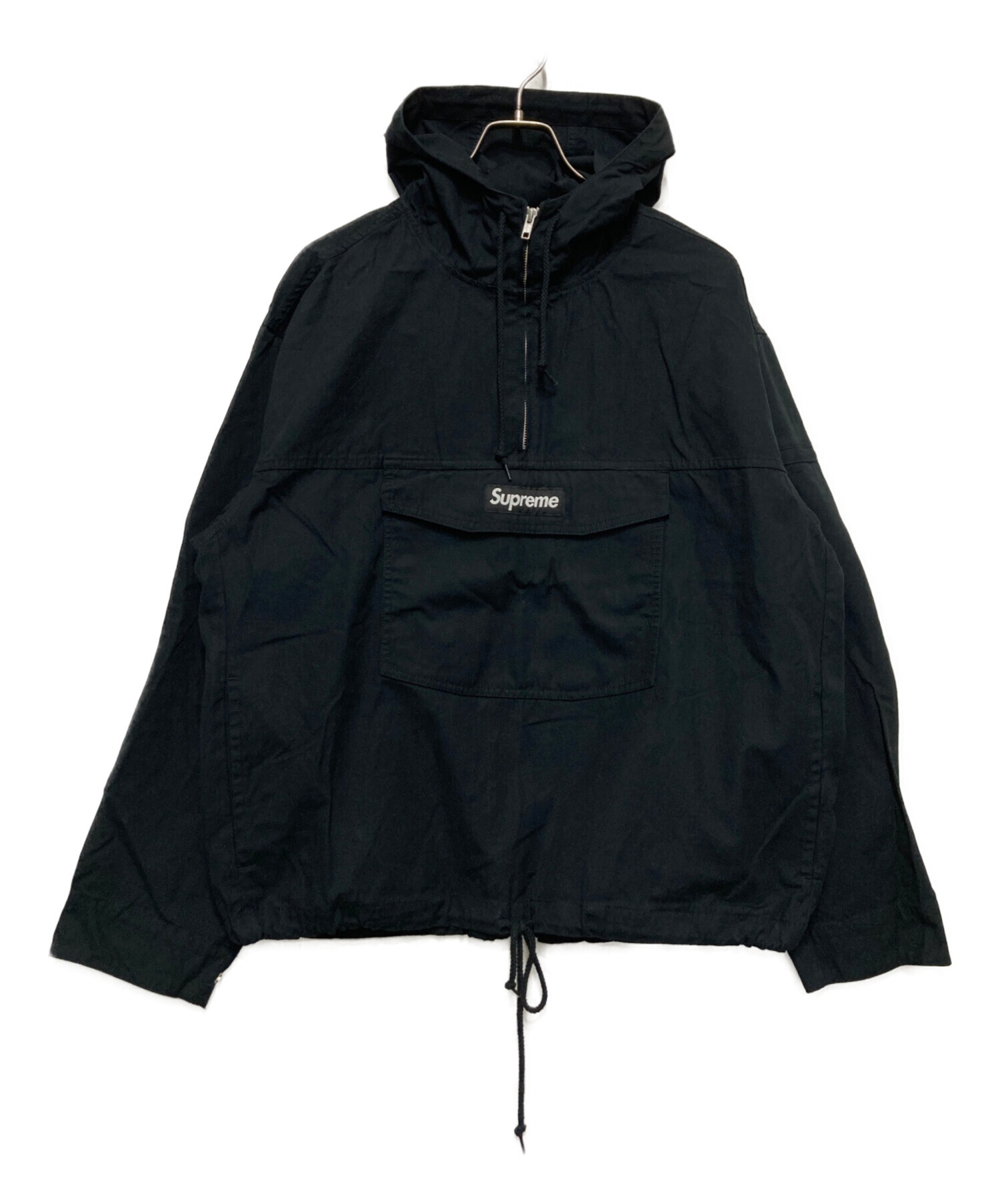Lサイズ Supreme Cotton Utility Anorak 24 黒 中古・古着通販】SUPREME (シュプリーム) Cotton Utility Anorak