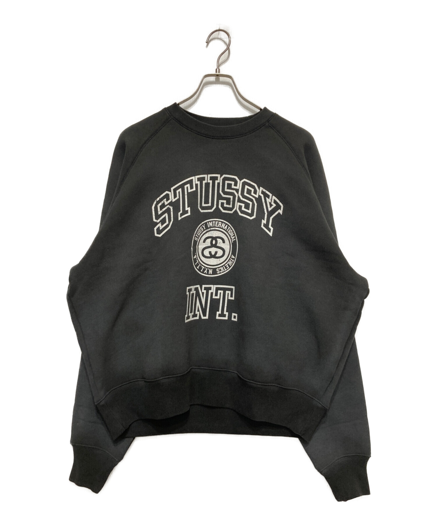 中古・古着通販】stussy (ステューシー) Overlock Varsity Raglan Crew