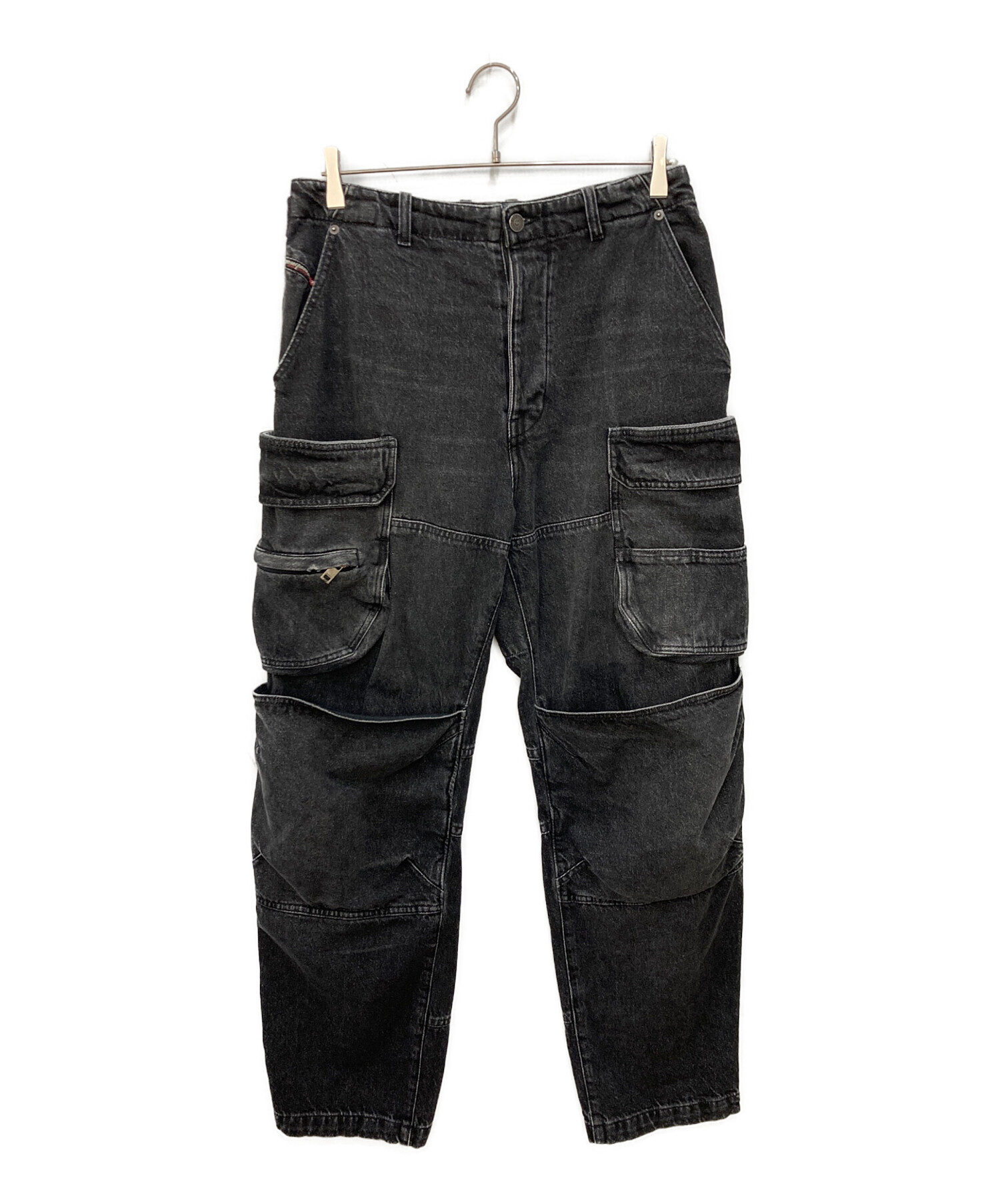 中古・古着通販】DIESEL (ディーゼル) D-FISH-S ブラック サイズ:W28 